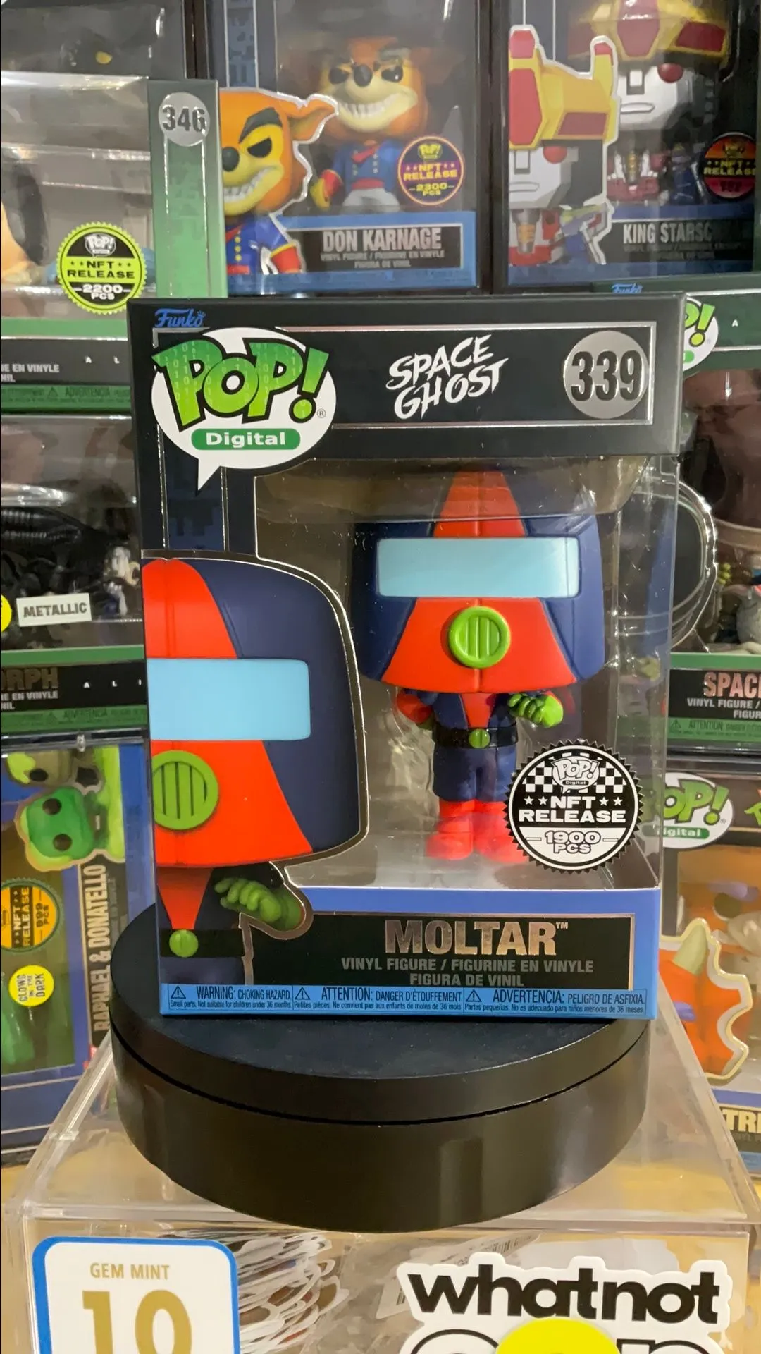 Product image for NFT Legendary Space Ghost Moltar 339