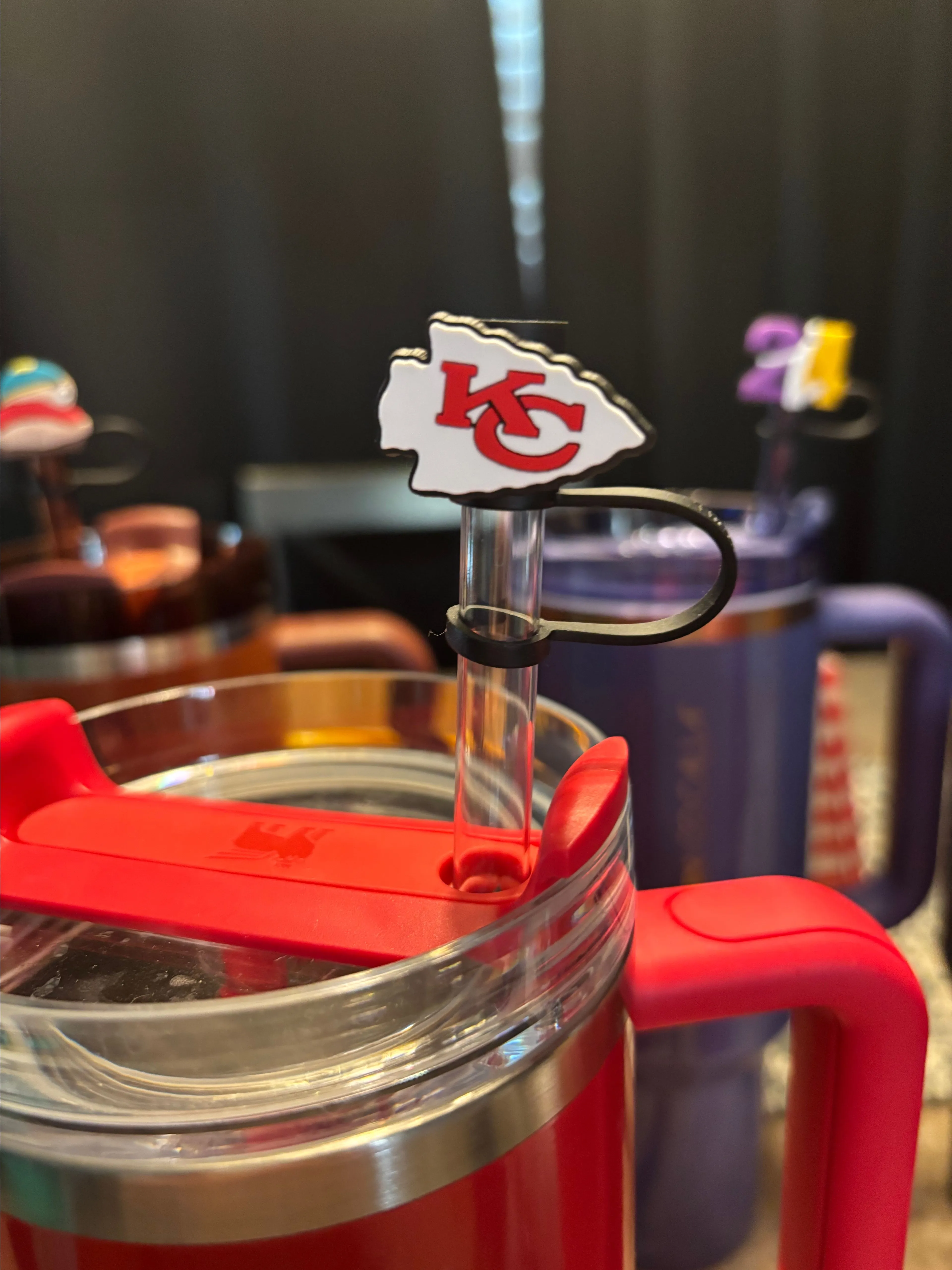 Product image for Kansas City Chiefs straw topper