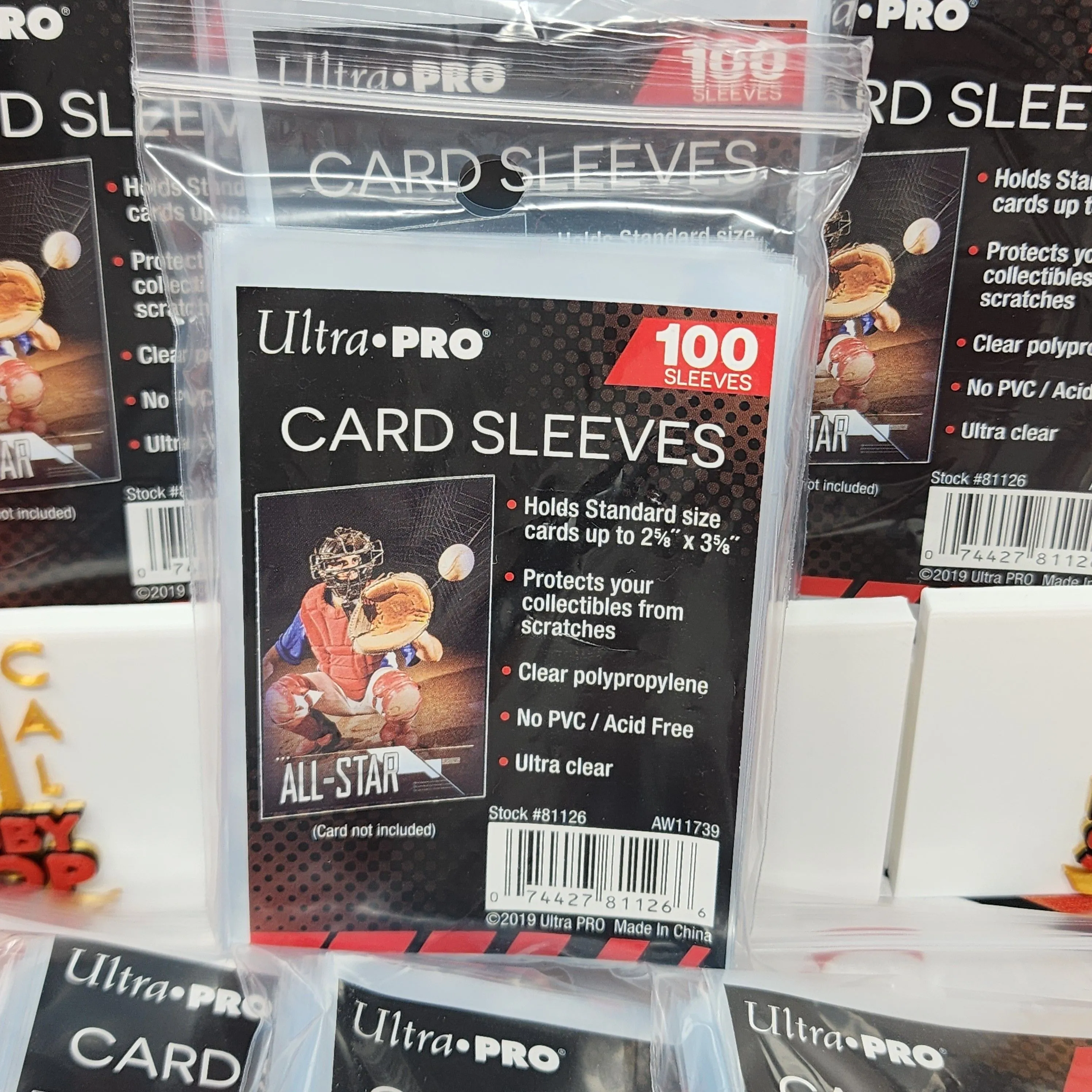 10 Packs (1000 total sleeves) lot of Card Sleeves by Ultra Pro  Whatnot:  Shop, Sell, Connect