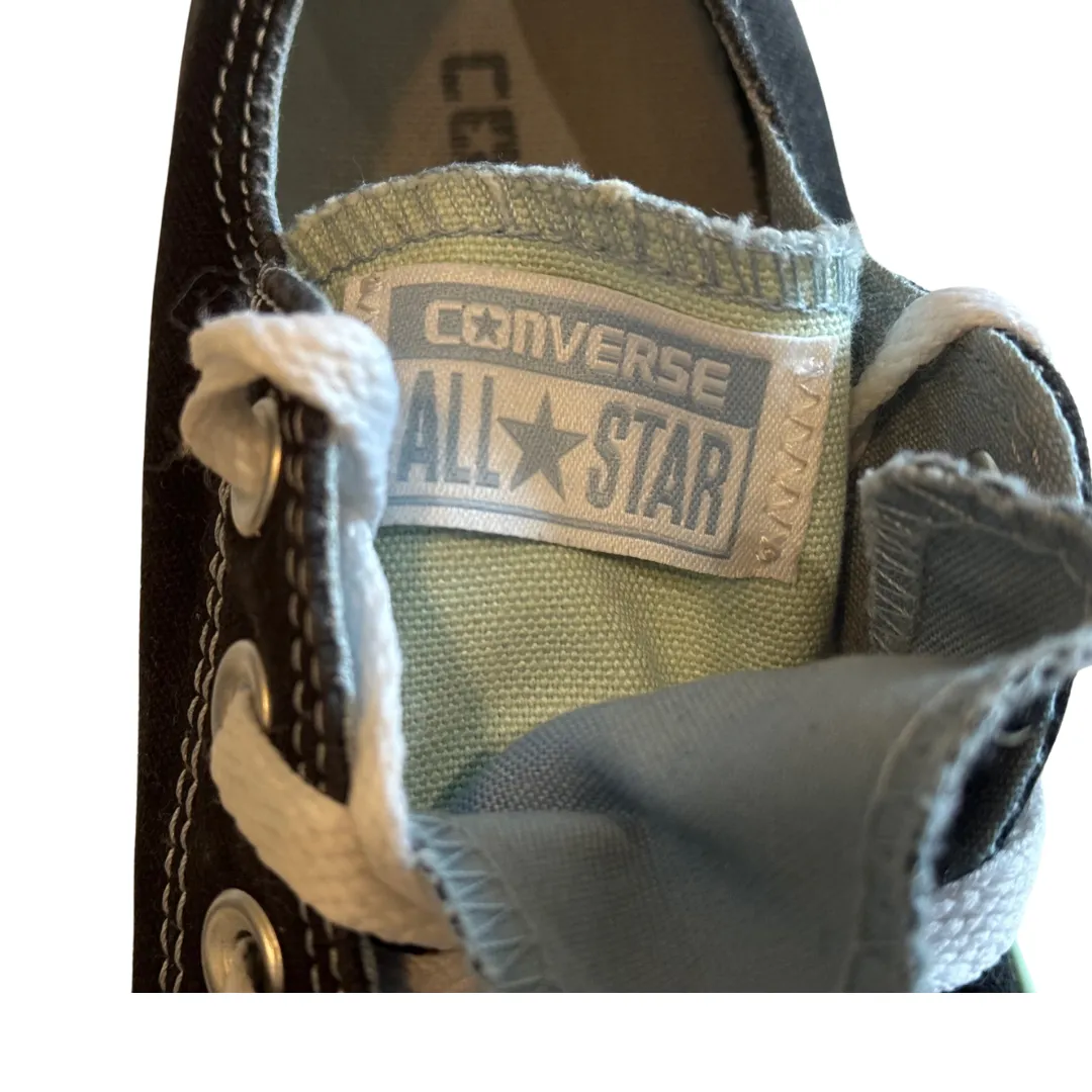 Product image for Converse Womens Chuck Taylor All Star Low Shoes Size 8 Double Tongue Sneakers