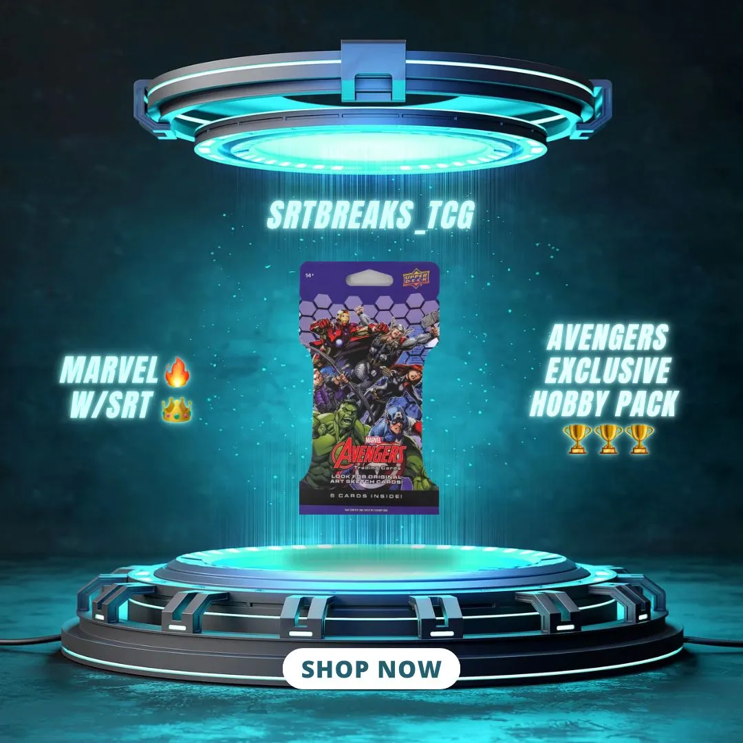 Product image for C. Marvel Exclusive Avengers Hobby Pack !