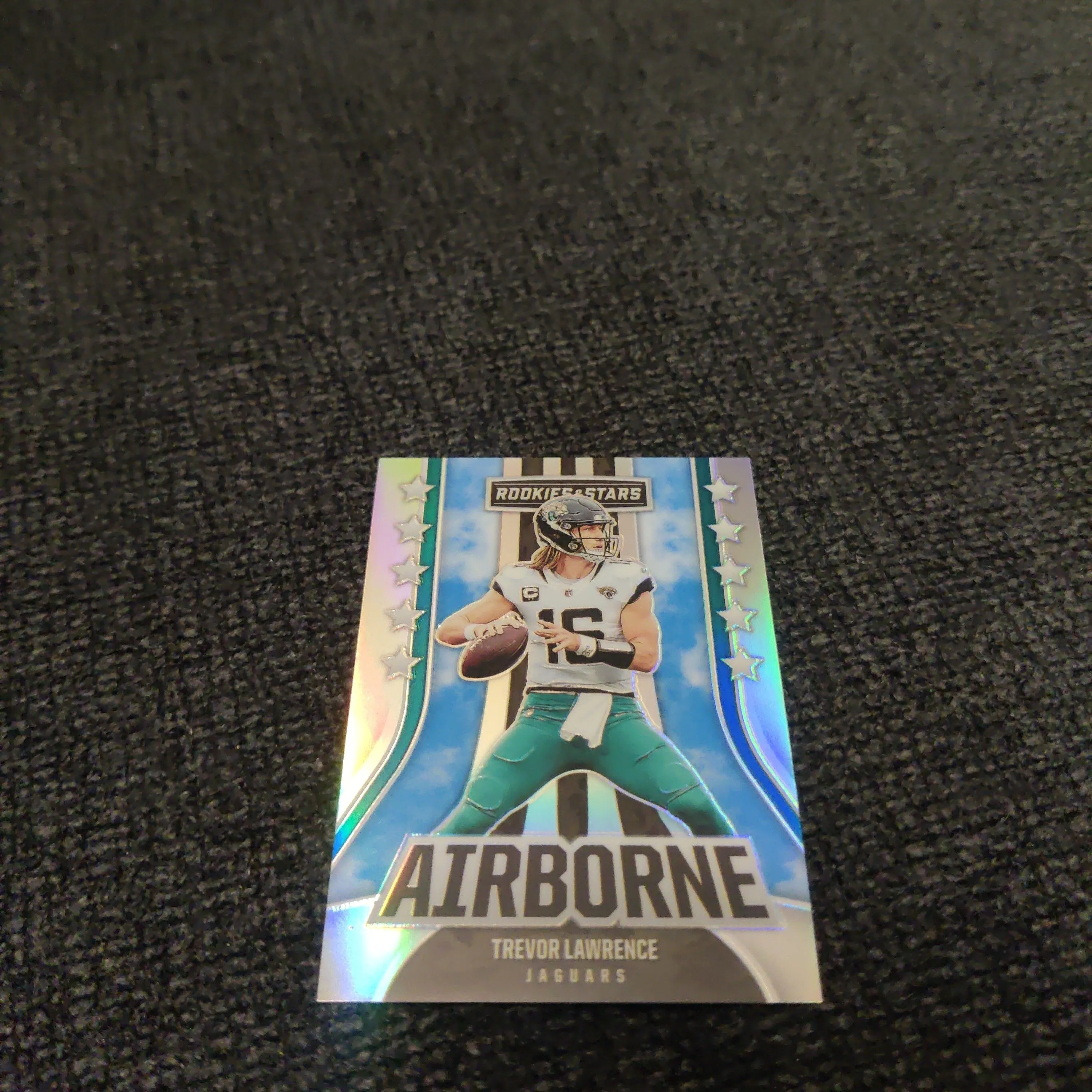 Product image for 2023 rookies and stars Airborne Trevor Lawrence silver