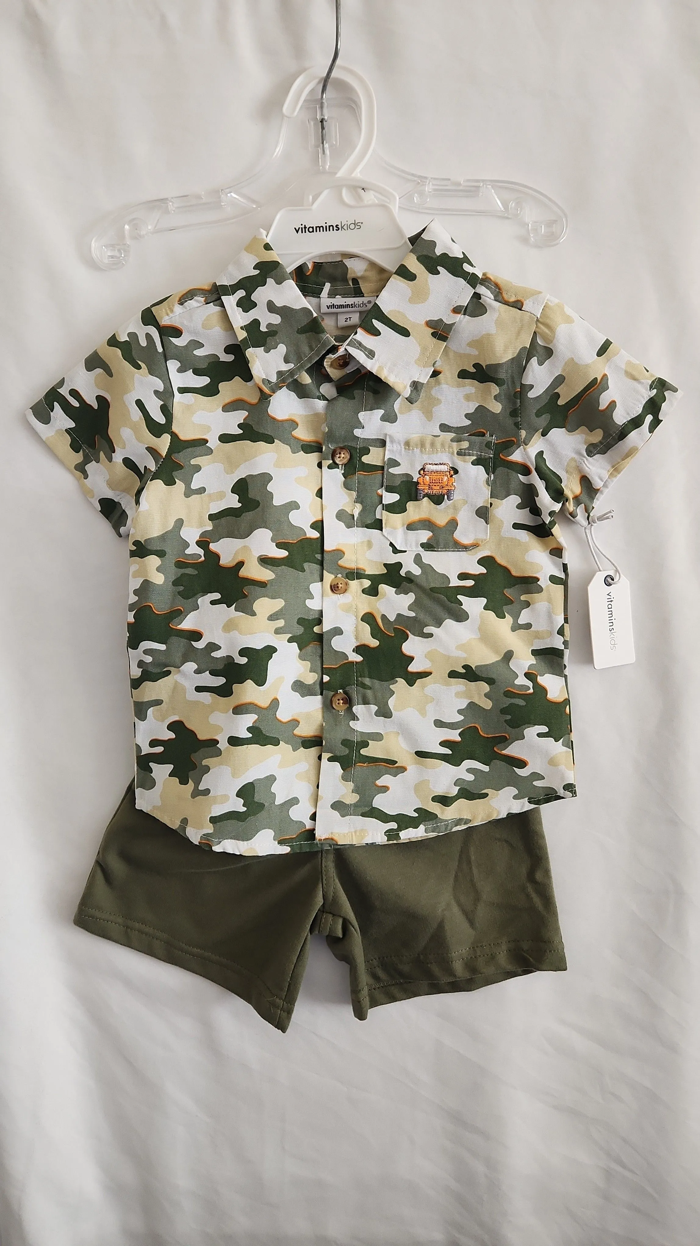 Product image for Vitamin Kids 2PC short set Sz 2T