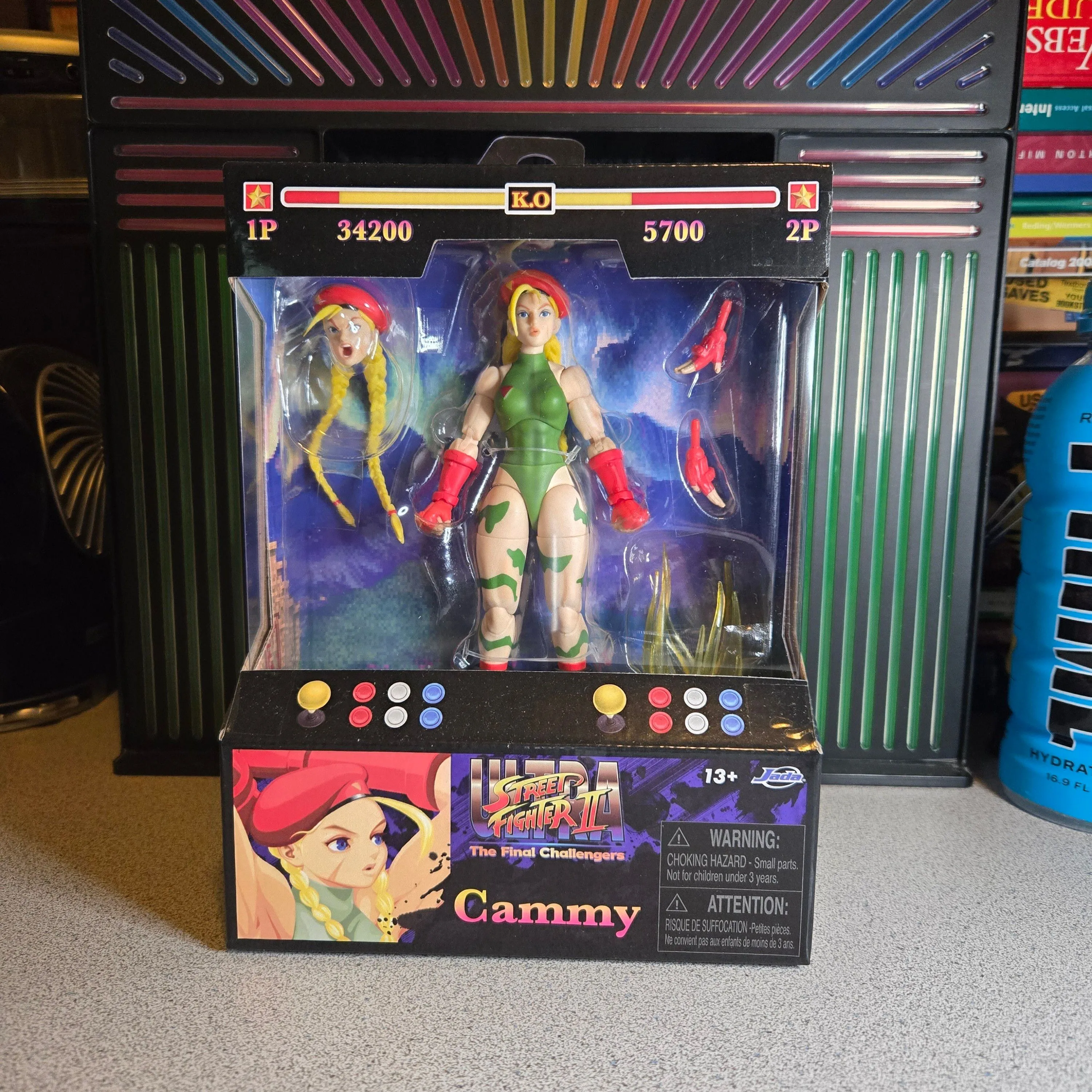 Product image for Ultra Street Fighter II The Final Challengers CAMMY Jada Toys 