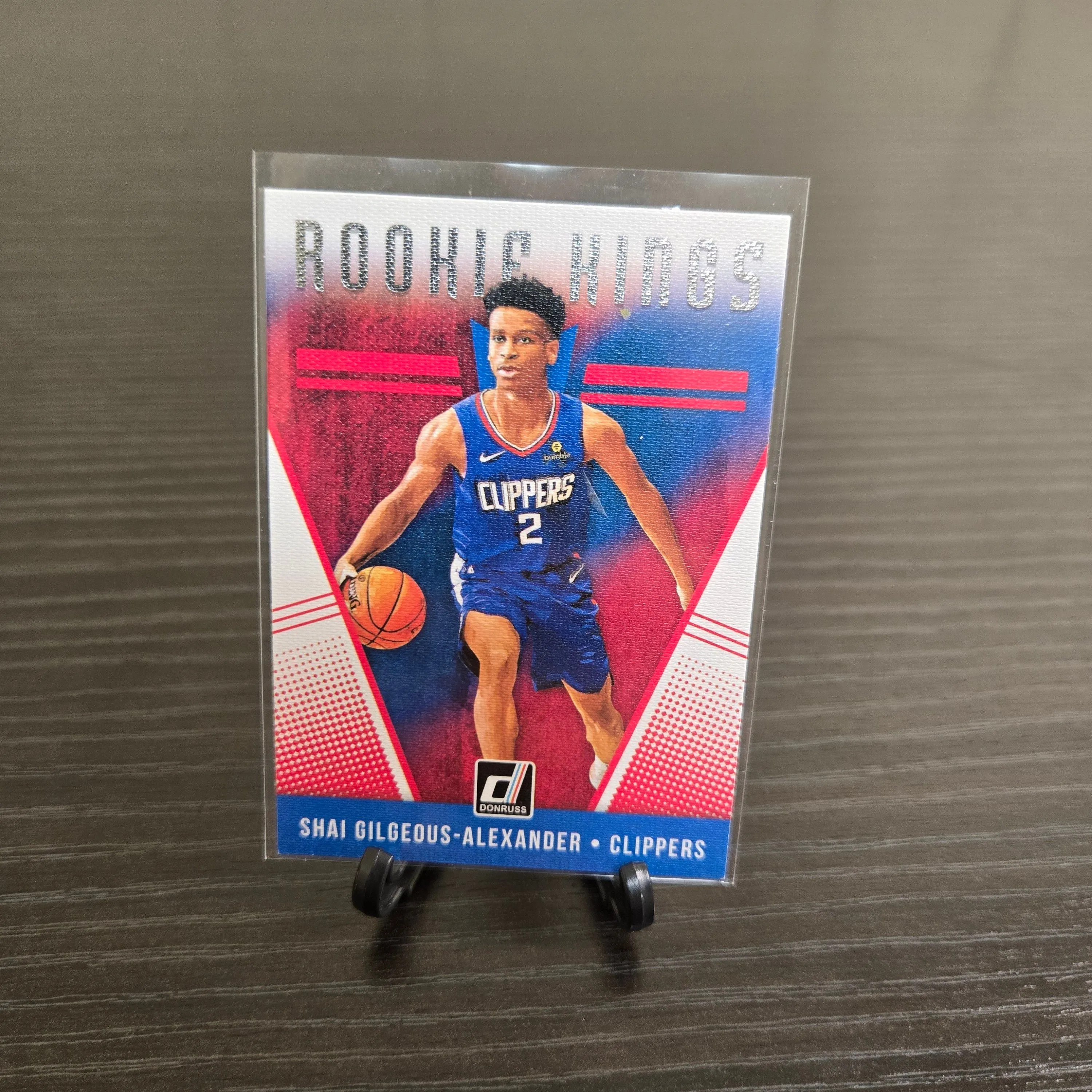 Product image for Shai Gilgeous-Alexander Rookie Clippers NBA basketball card