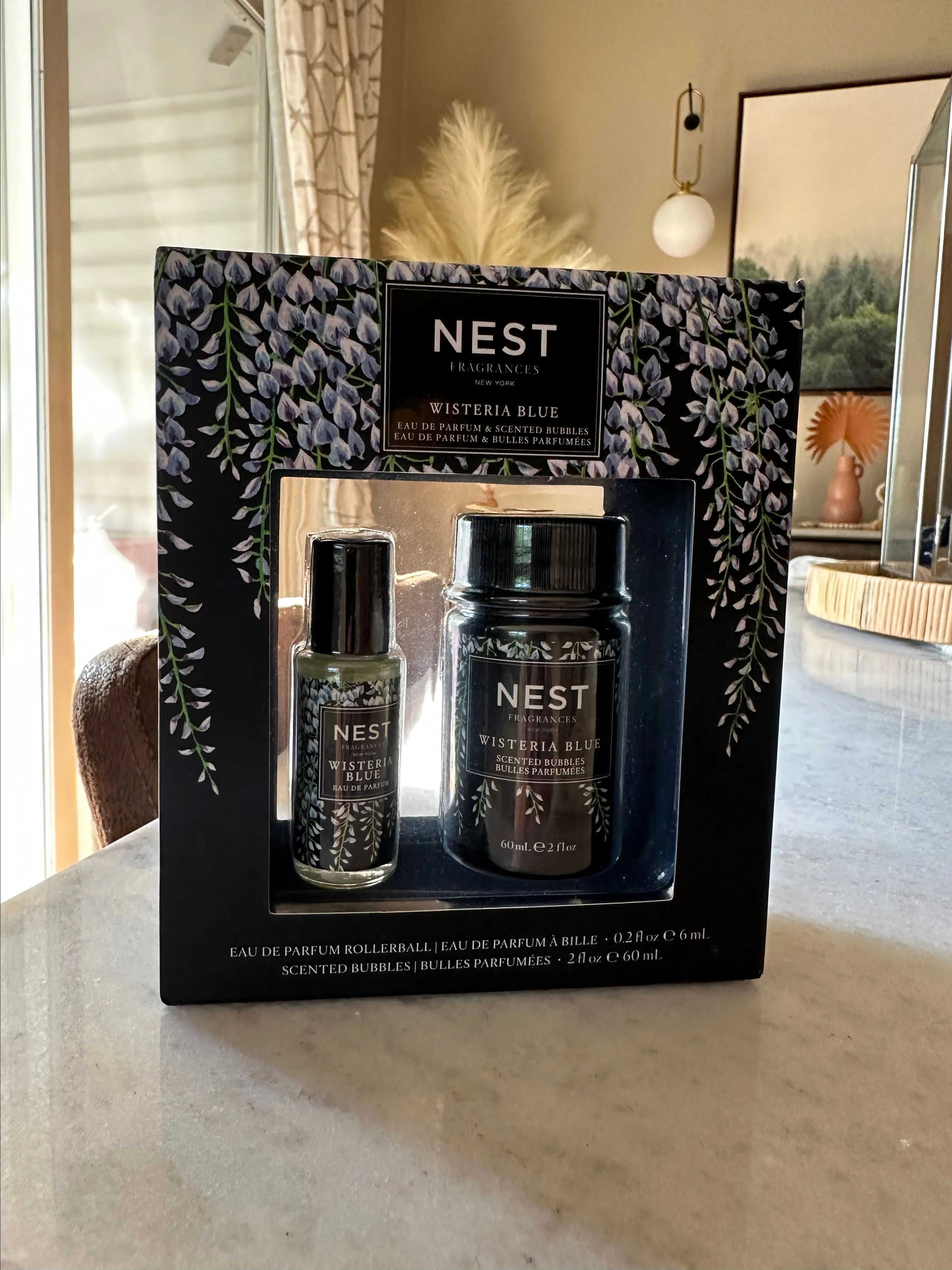 Product image for NEST Wisteria Blue Travel Perfume Set