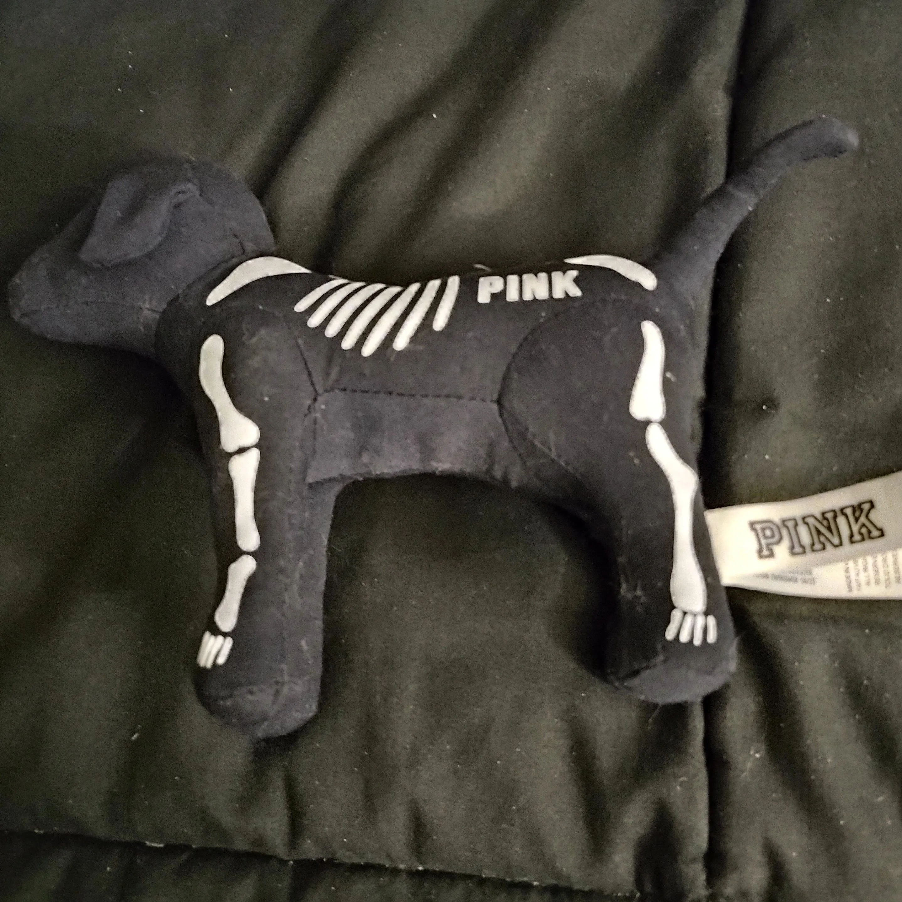 Product image for Pink skeleton mini dog