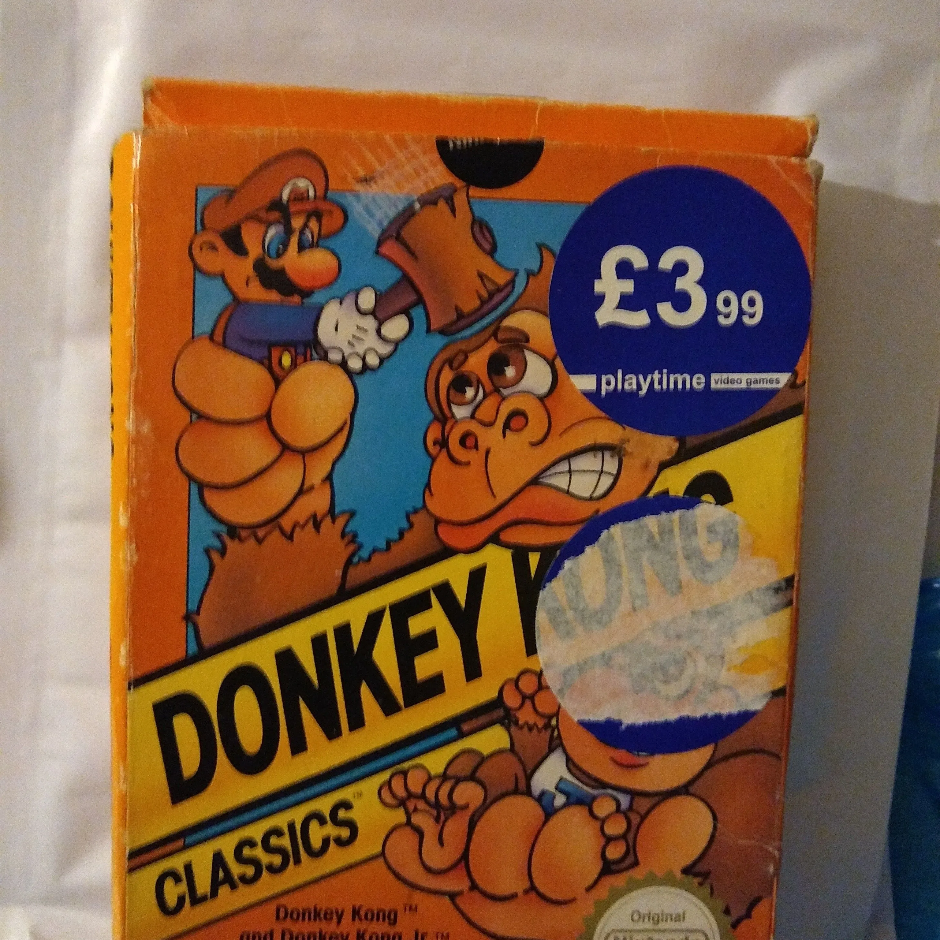 Product image for donkey Kong nes boxed no manual 