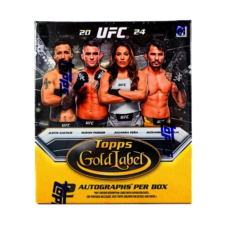 Product image for 2024 UFC Topps Gold Label Hobby Box 