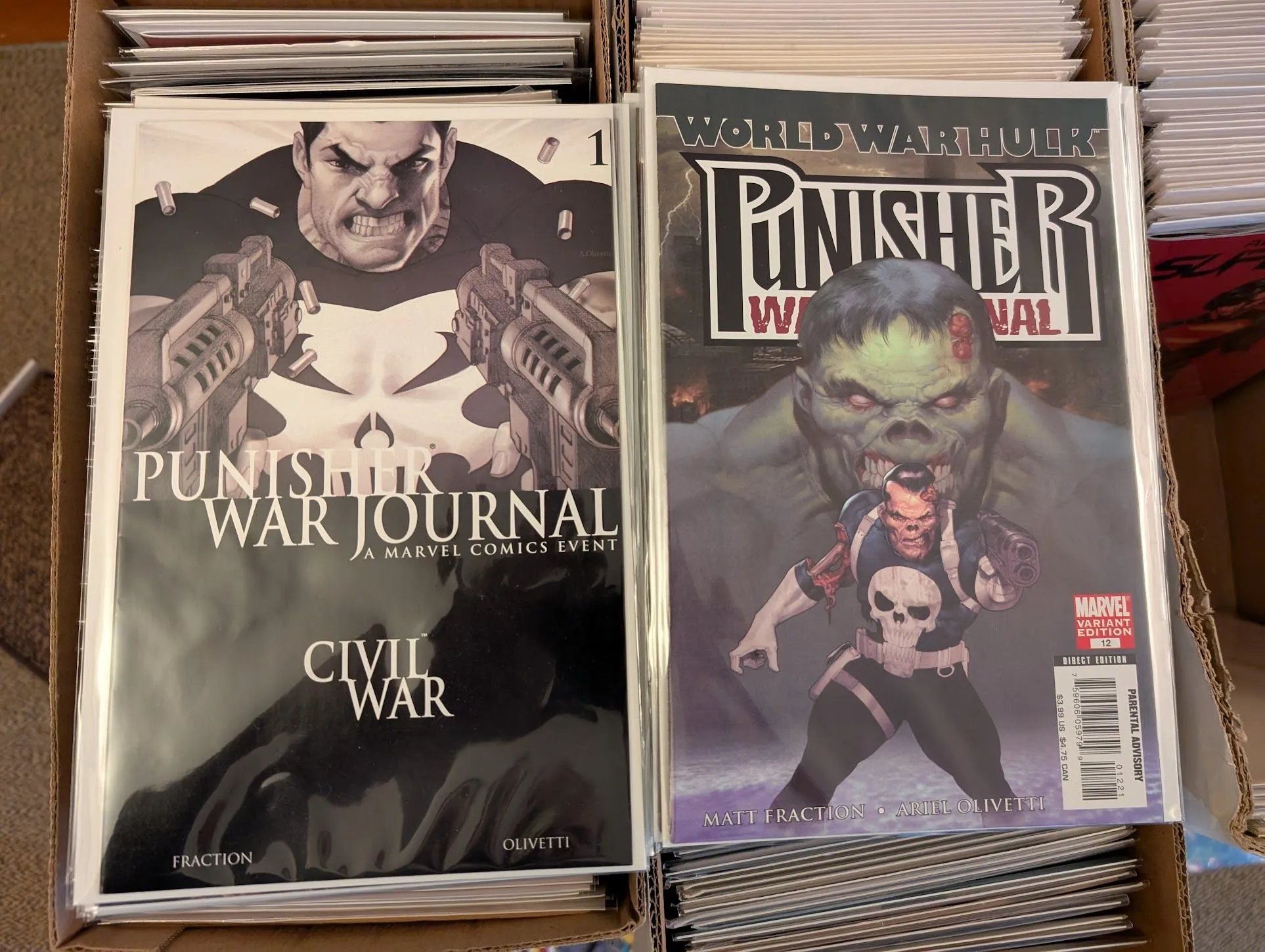 Product image for Punisher: War Journal Vol. 2 BUNDLE (1-21 INCLUDES CIVIL WAR XOVER)