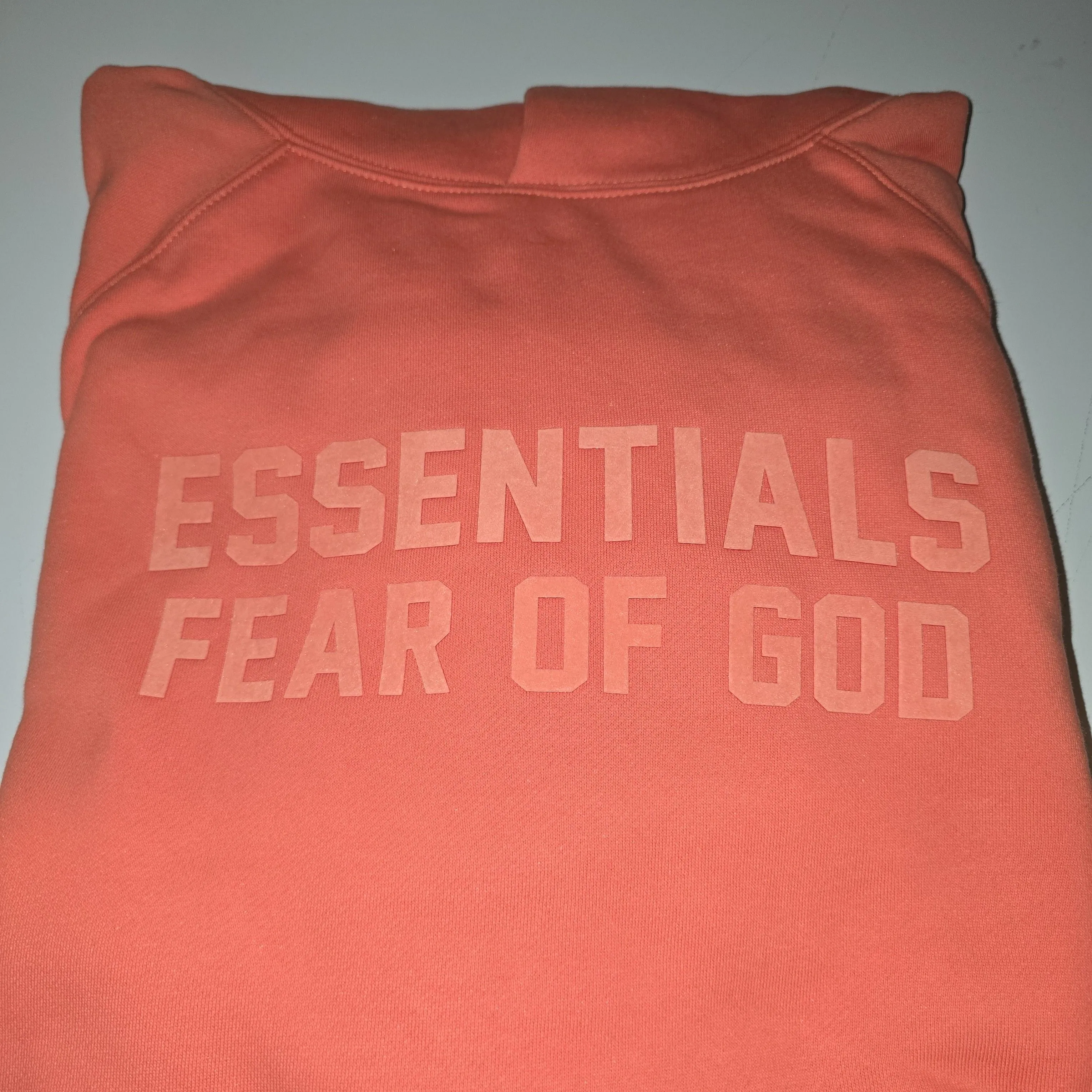 Product image for Essentials Hoodie Coral SML Oversized!!