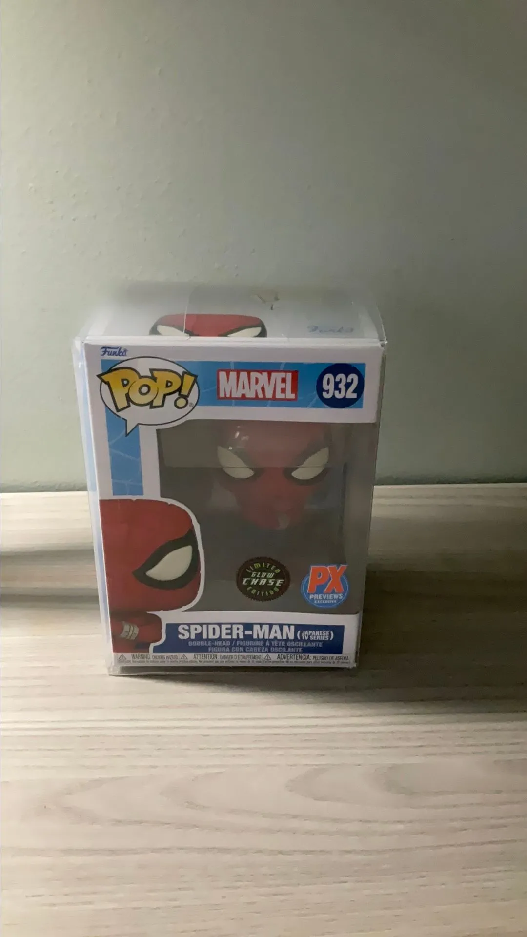 Product image for Spider-Man Japanese Spider-Man Pop! Vinyl Chase Ships 1 in 6