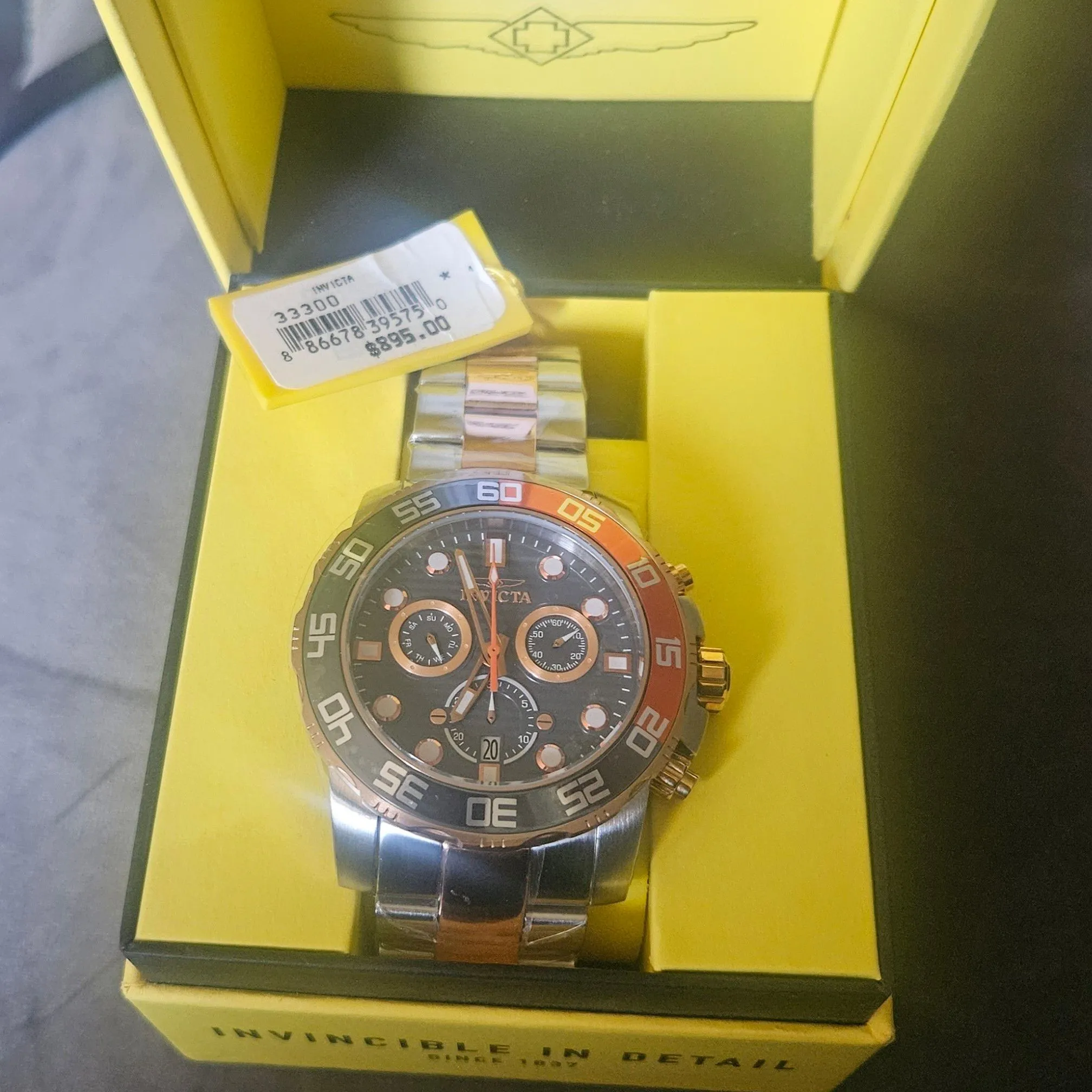 Product image for New In Box Invicta Watch