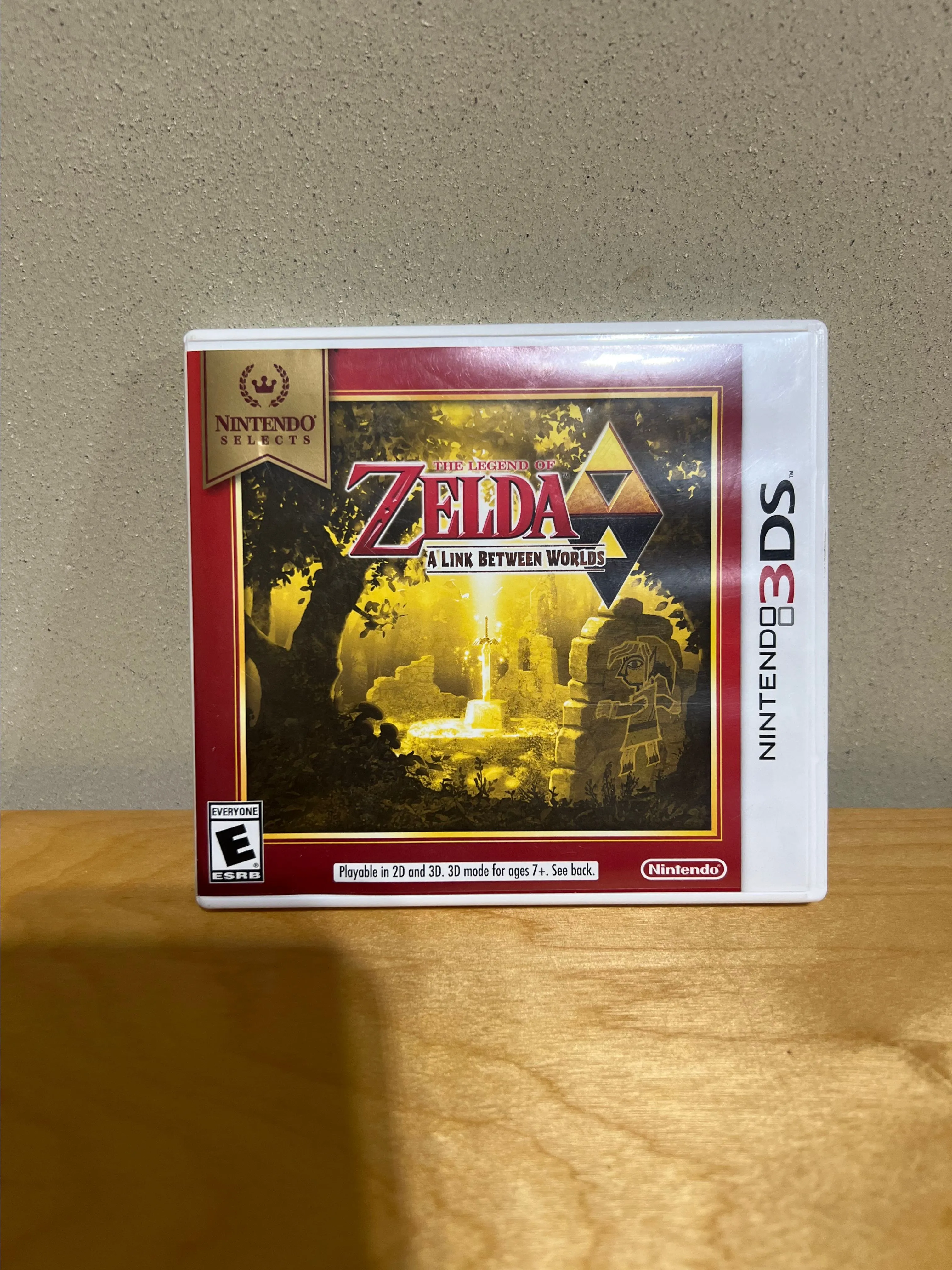 Product image for The Legend of Zelda: A Link Between Worlds  Nintendo Selects Edition TESTED CIB