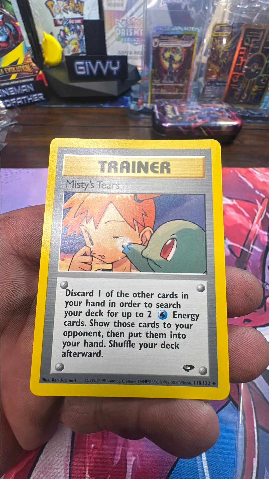 misty tears pokemon card Misty's Tears Non Holo Gym Challenge · Whatnot: Shop, Sell, Connect