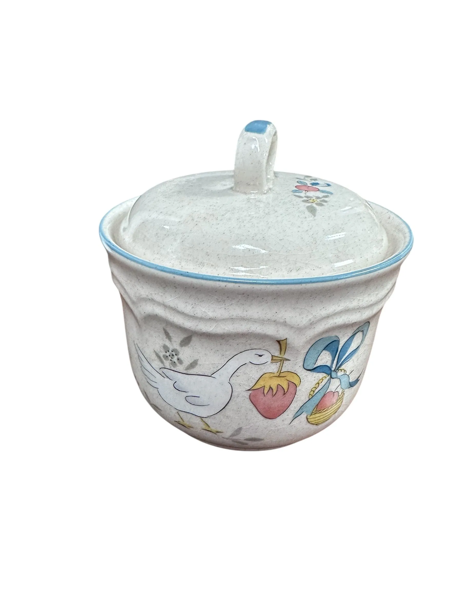 Product image for #161 International China Marmalade Geese Sugar Bowl ~ Cottagecore // Grannycore
