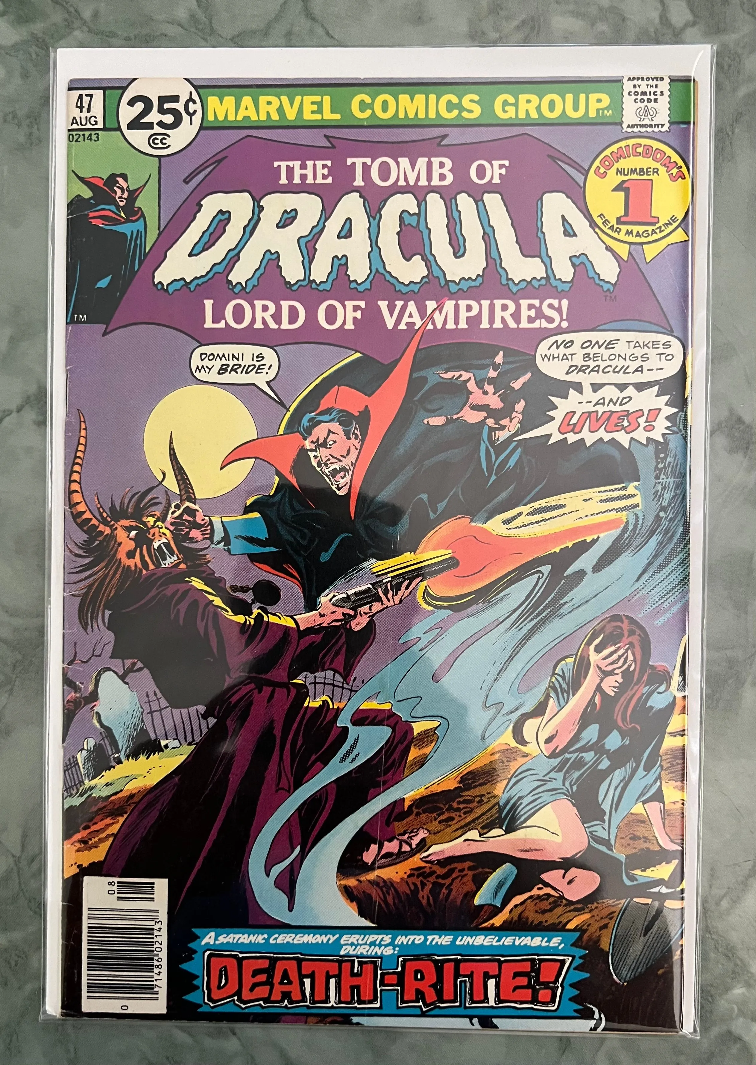 Product image for TOMB OF DRACULA 47 HORROR 1976