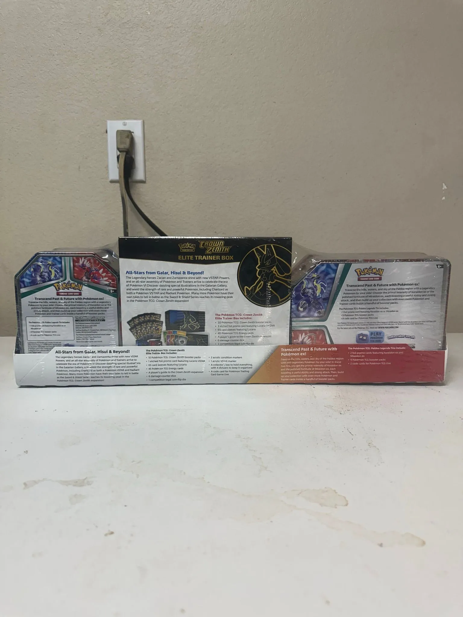 charizard expensive pokemon cards Costco Pokémon Box Set - ETB Miraidon + Poké Ball - Scarlet & Purple main image 1