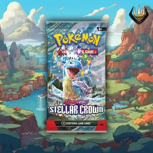Product image for Stellar Crown Pokemon Booster Pack [Random Art]
