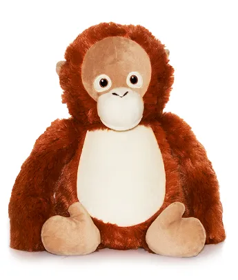 Product image for Oobiedoo Orangutan Signature Plush Cubbies  -Blank