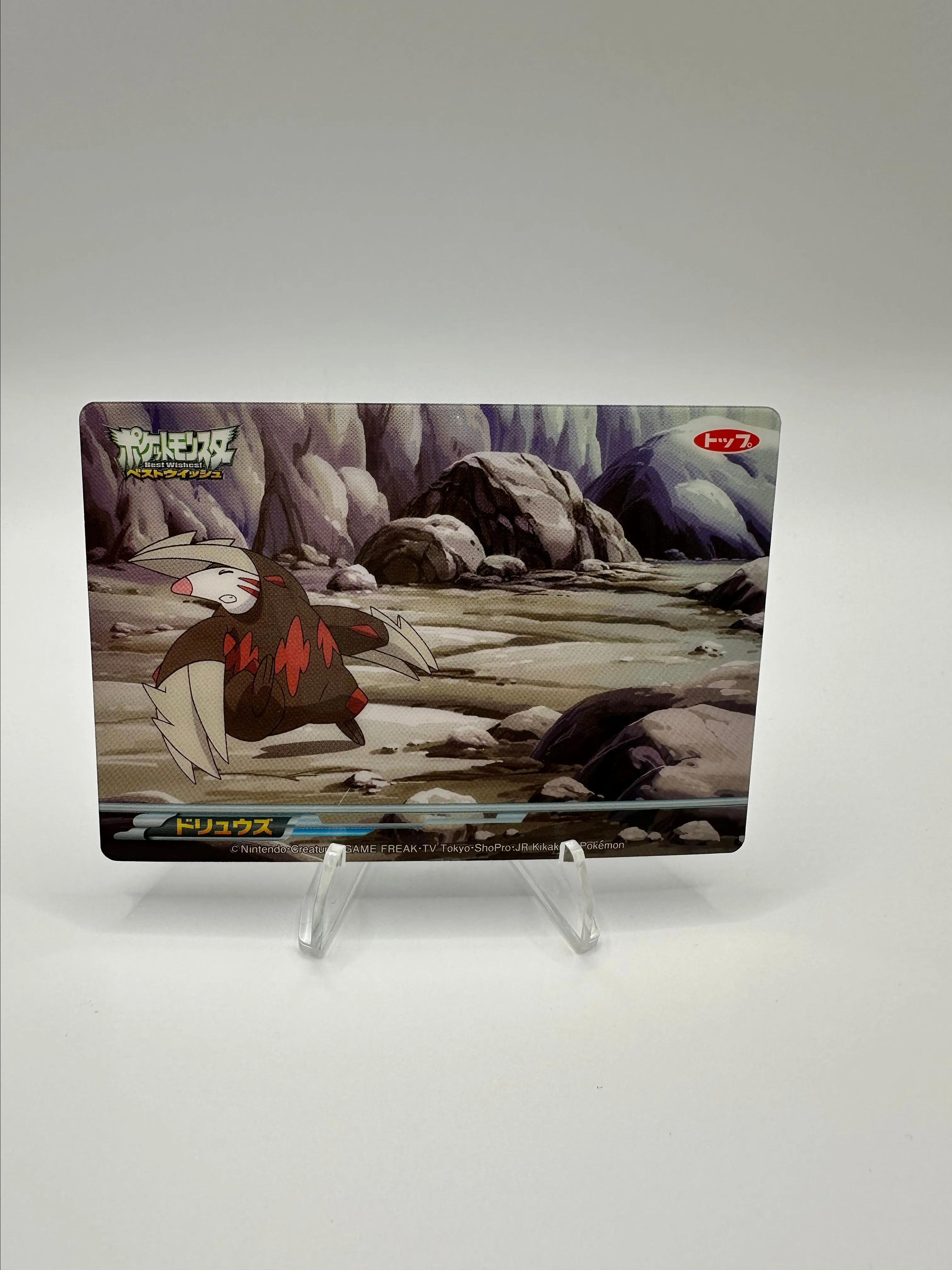 2010 Topsun Best Wishes Battle Clear Cards Excadrill Japanese Jumbo Pokemon  Rare  Whatnot: Shop, Sell, Connect