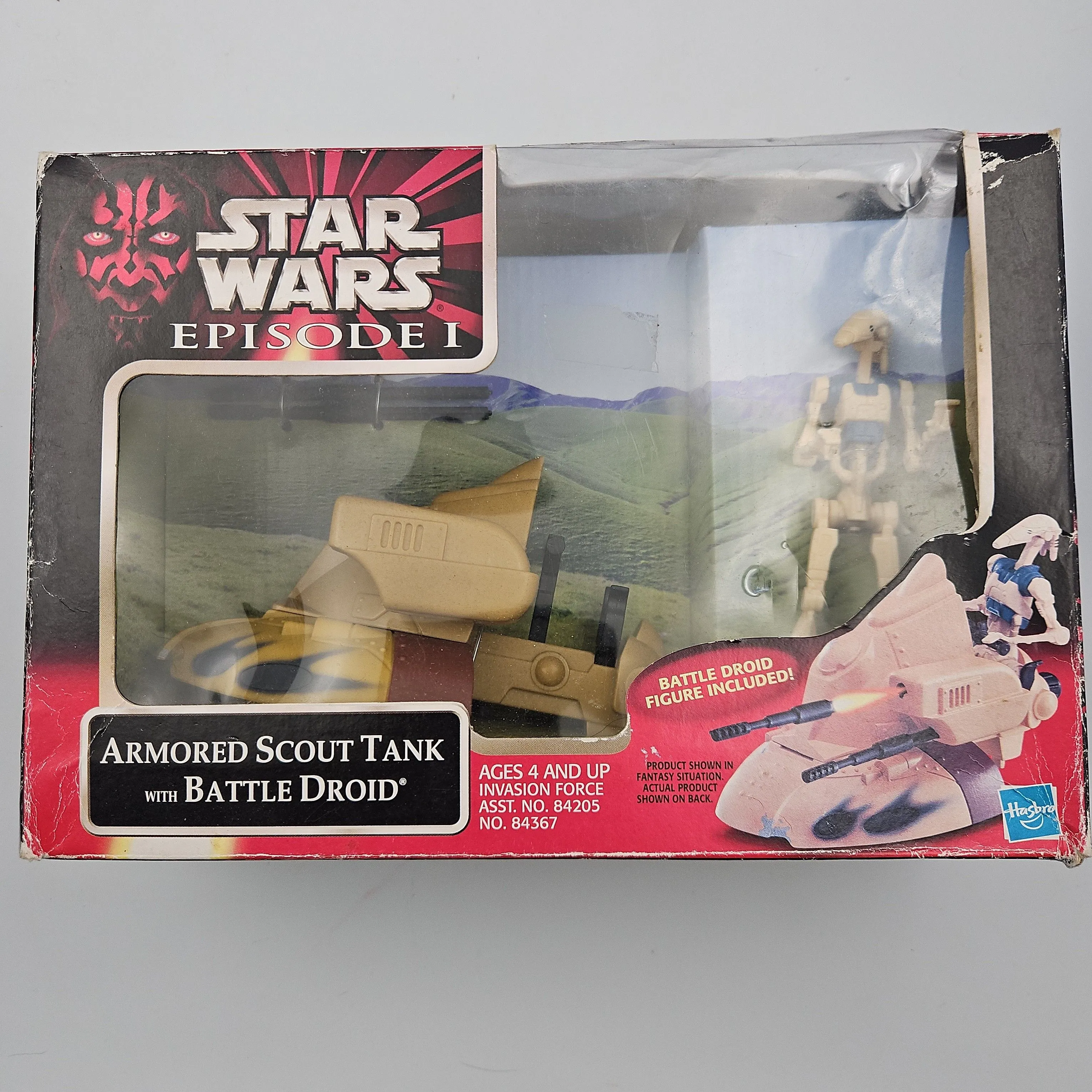Product image for Star Wars Armored Scout Tank with Battle Droid Episode 1
