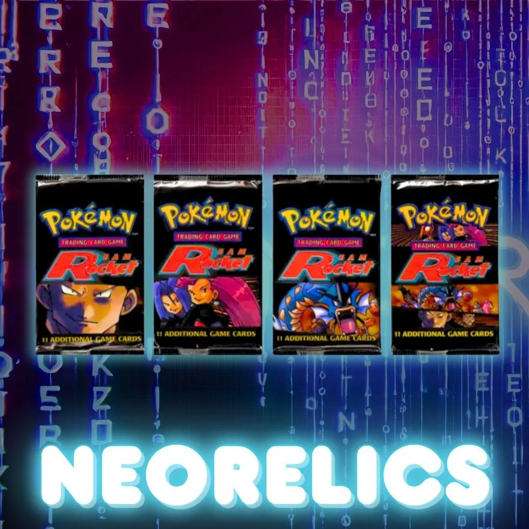 Product image for Team Rocket Unlimited Art Set- 4 Packs (BOX FRESH!)