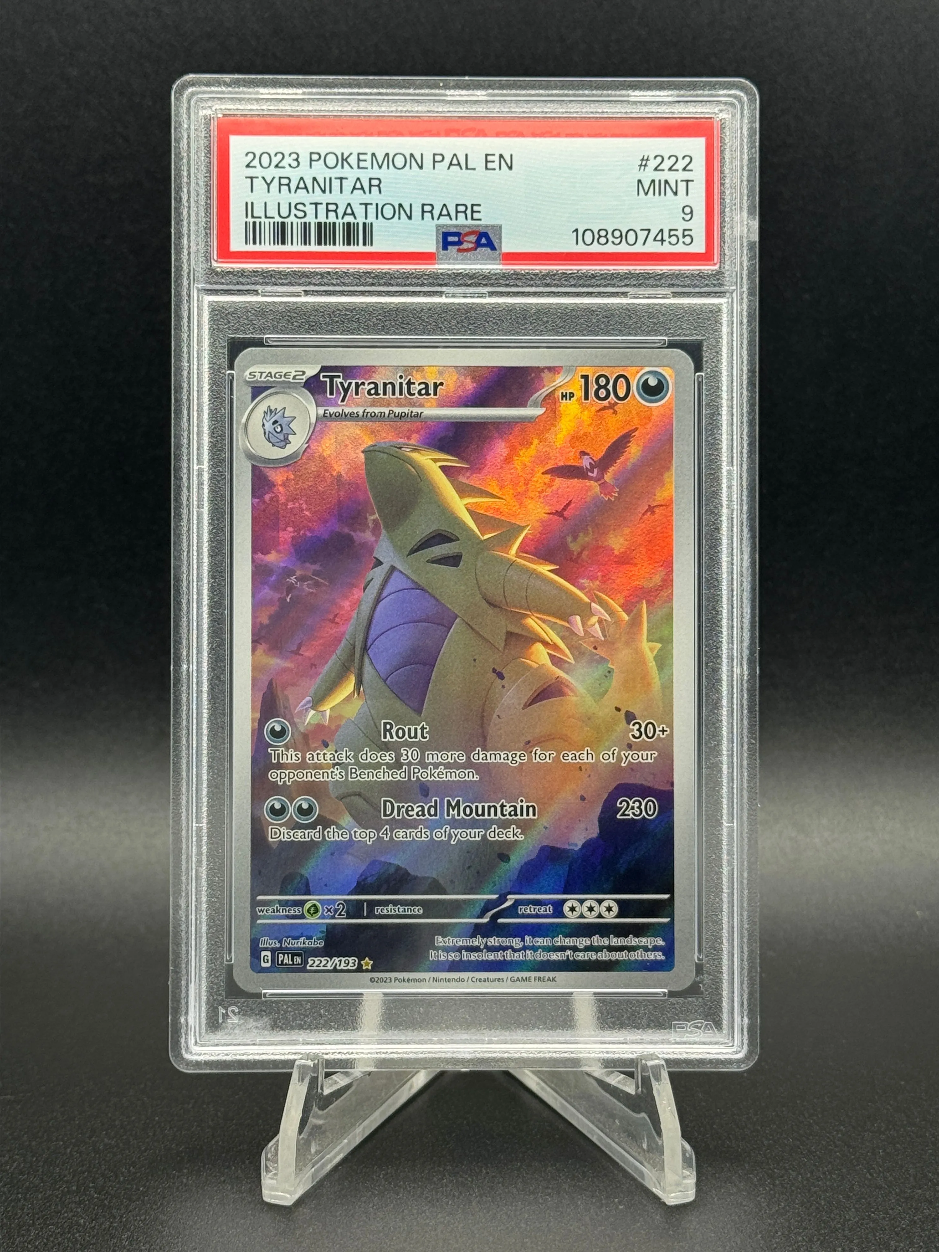 Product image for Slab- 2023 Tyranitar IR PSA 9