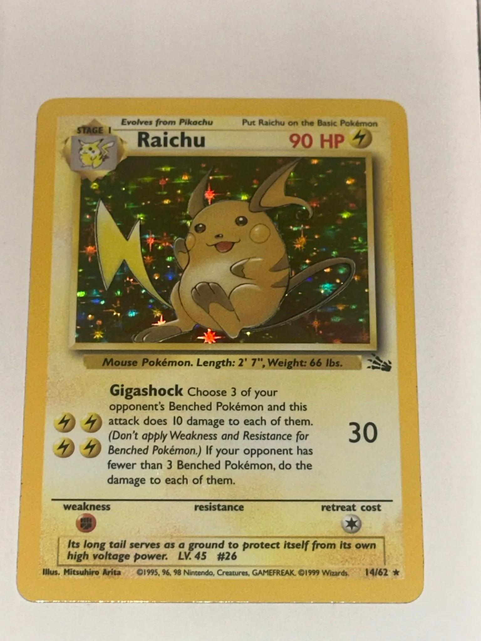 arcanine pokemon card 2022 Moltres 12/62 Fossil Set Holo Rare Pokemon Card Near Mint/Excellent main image 0