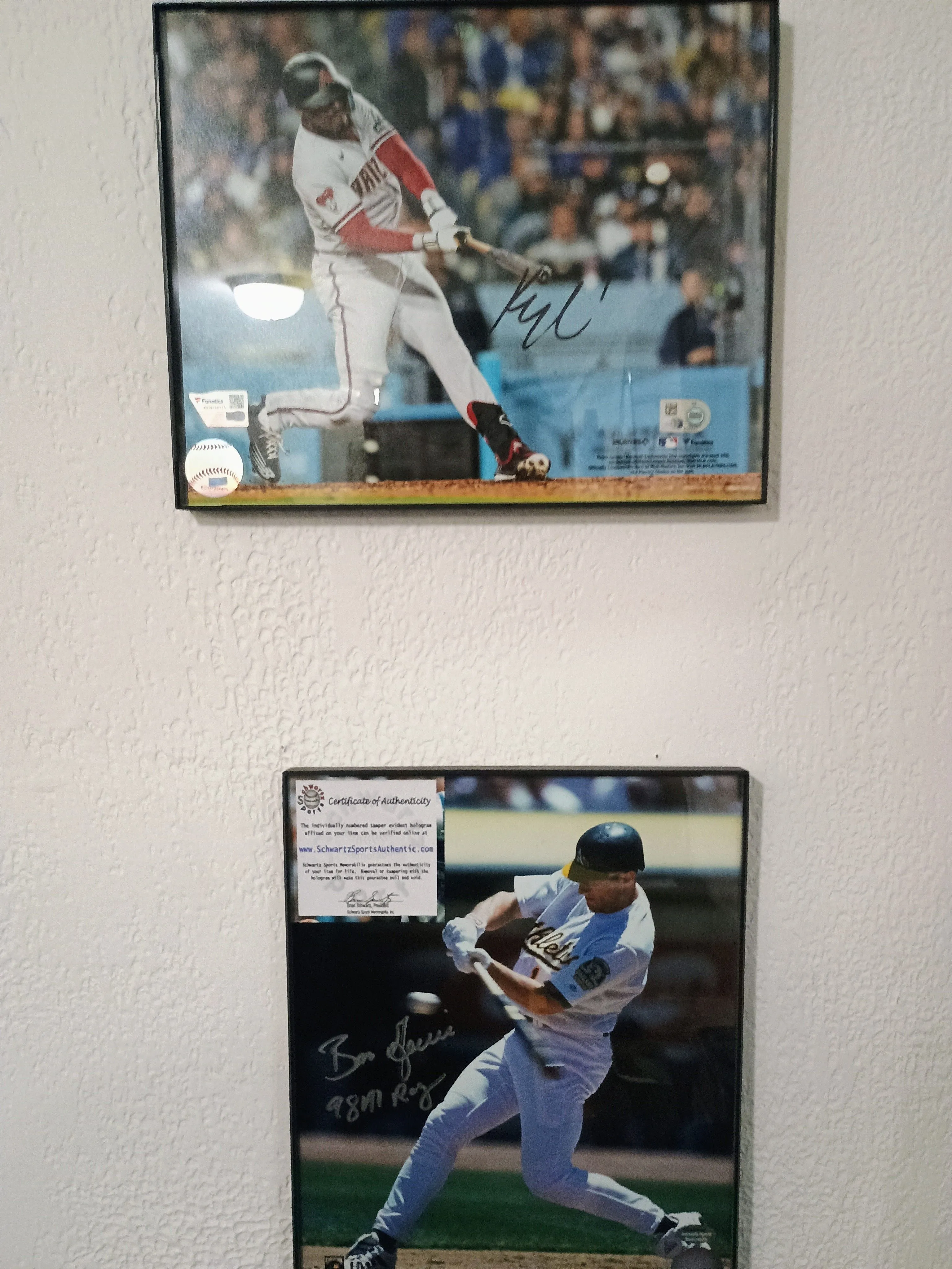 Product image for BEN GRIEVE A'S DUAL CERT. & KYLE LEWIS TRIPLE CERT.