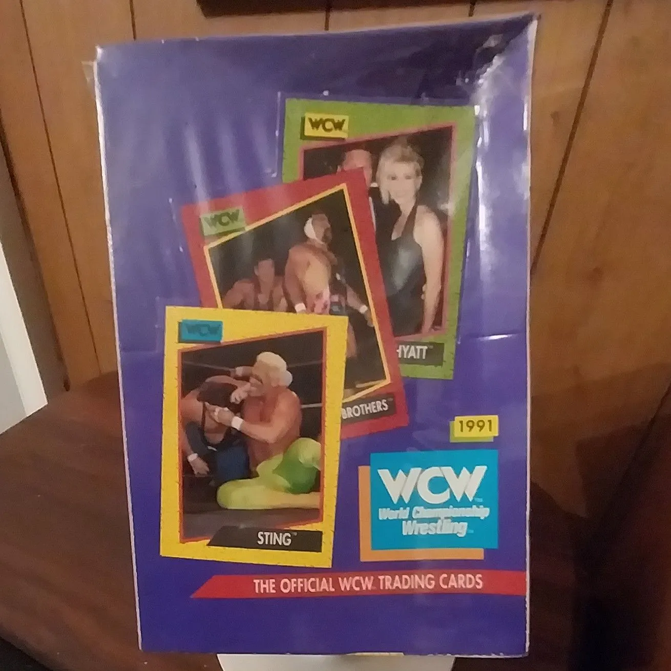 Product image for WCW Vintage Sealed Card Box