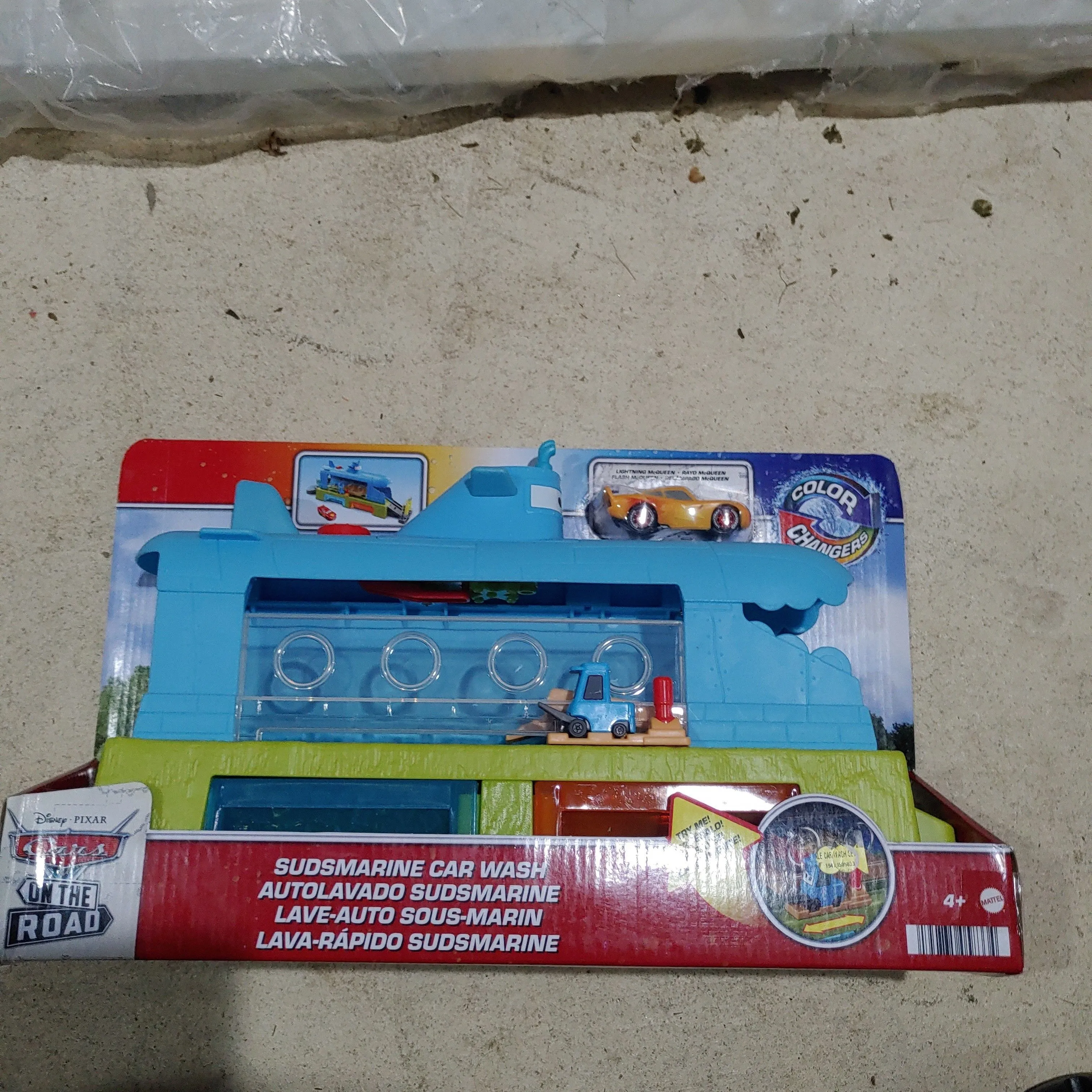 Product image for cars on the road carwash submarine