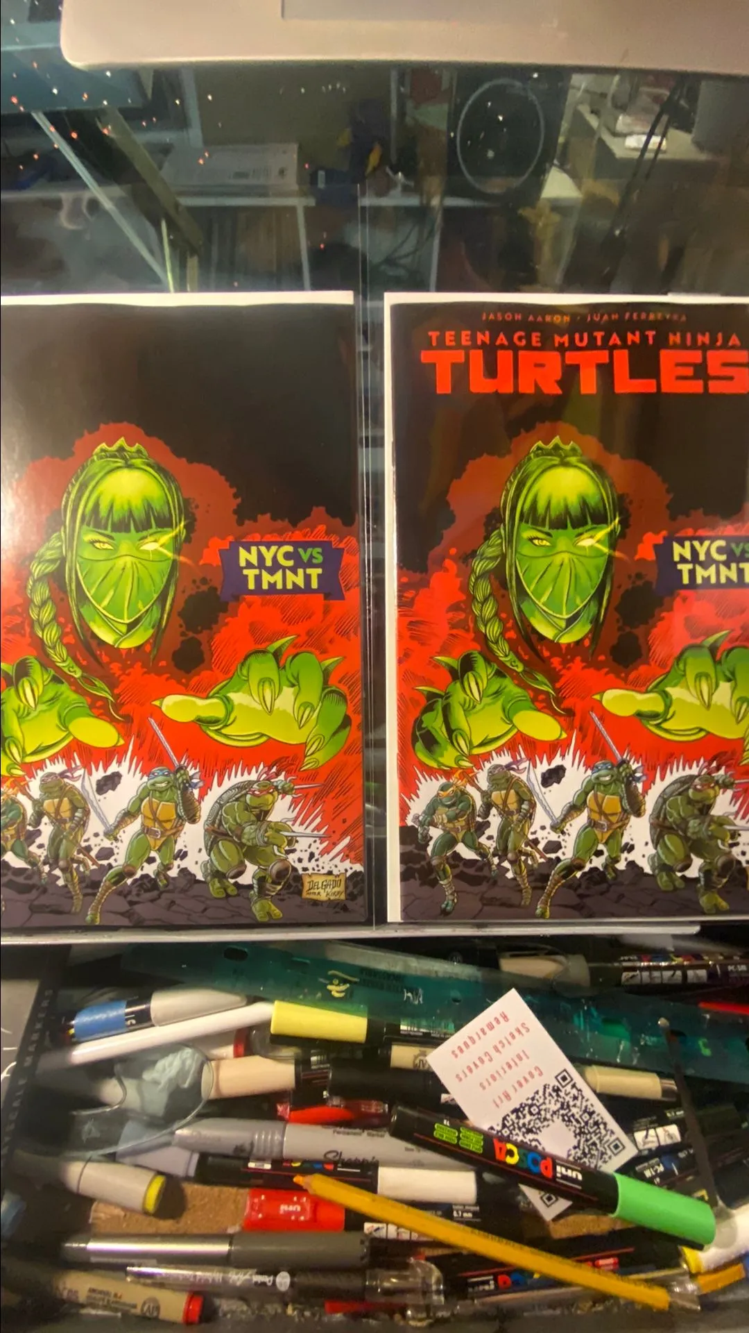 Product image for TMNT 9 - Trade and Virgin Set