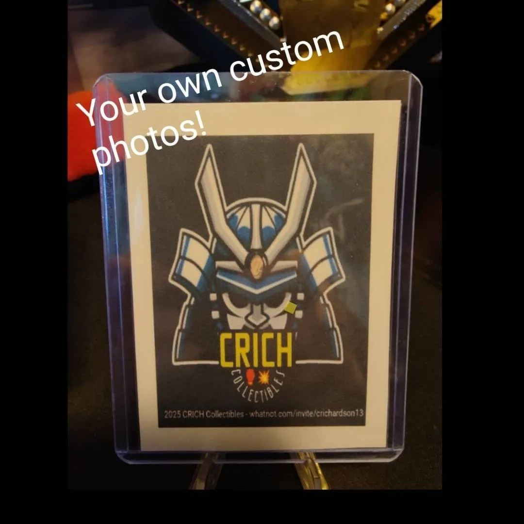 Product image for CUSTOM Trading Card🥊💥