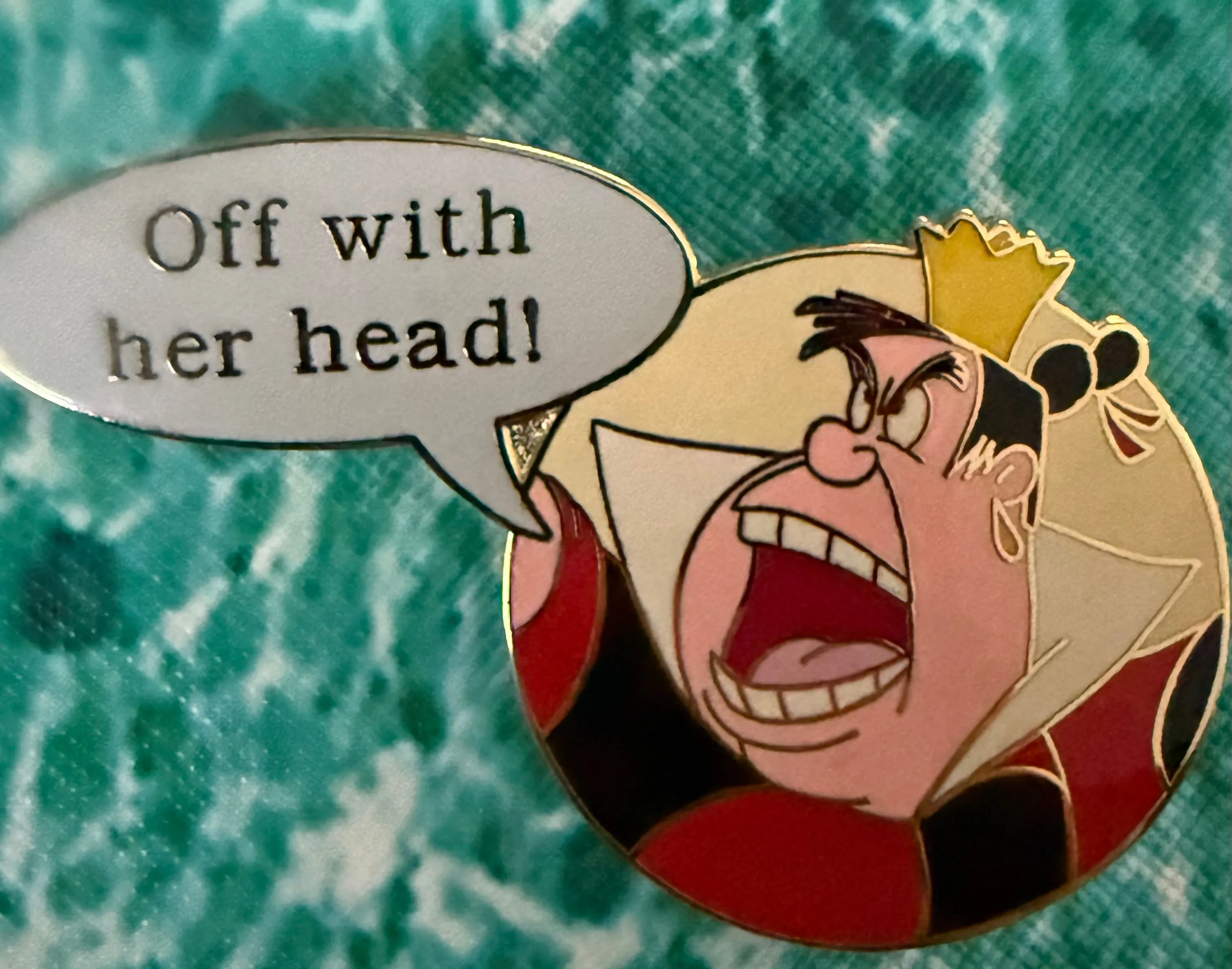Product image for Disney Auctions  Film Quote #2 Queen of Heart LE 100 Pin