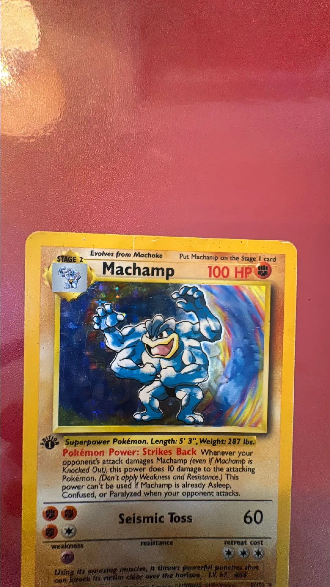 Machamp Holo Rare 1st Edition  Whatnot: Shop, Sell, Connect