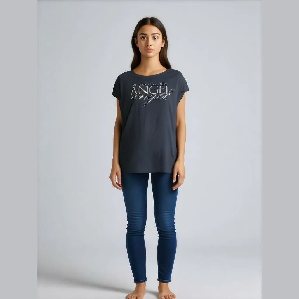 Product image for Women's Victoria's Secret T-Shirt Dress, M, Dark Blue