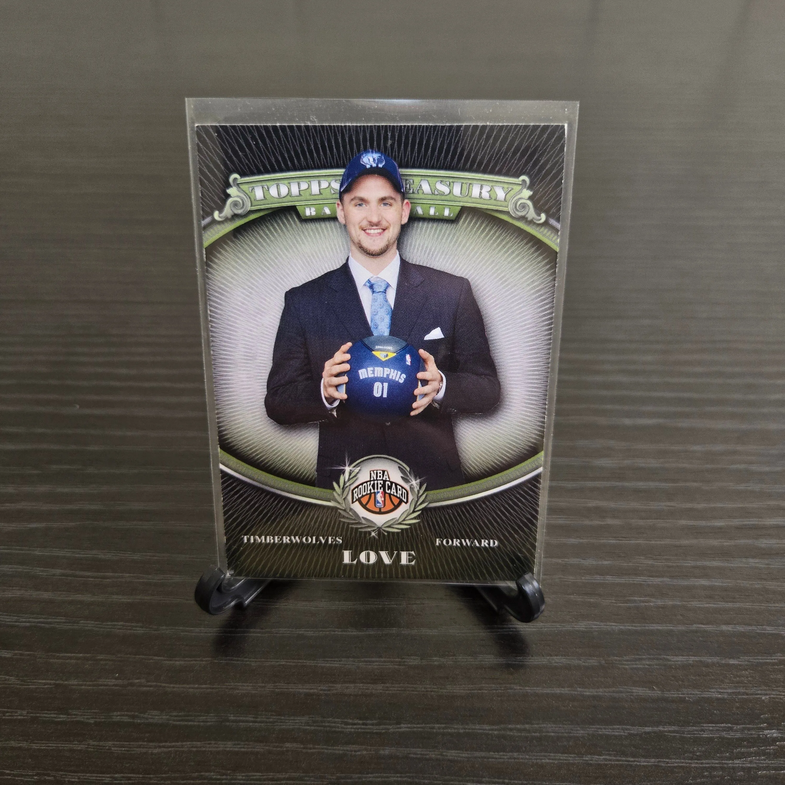 Product image for Kevin Love Timberwolves Rookie NBA basketball card