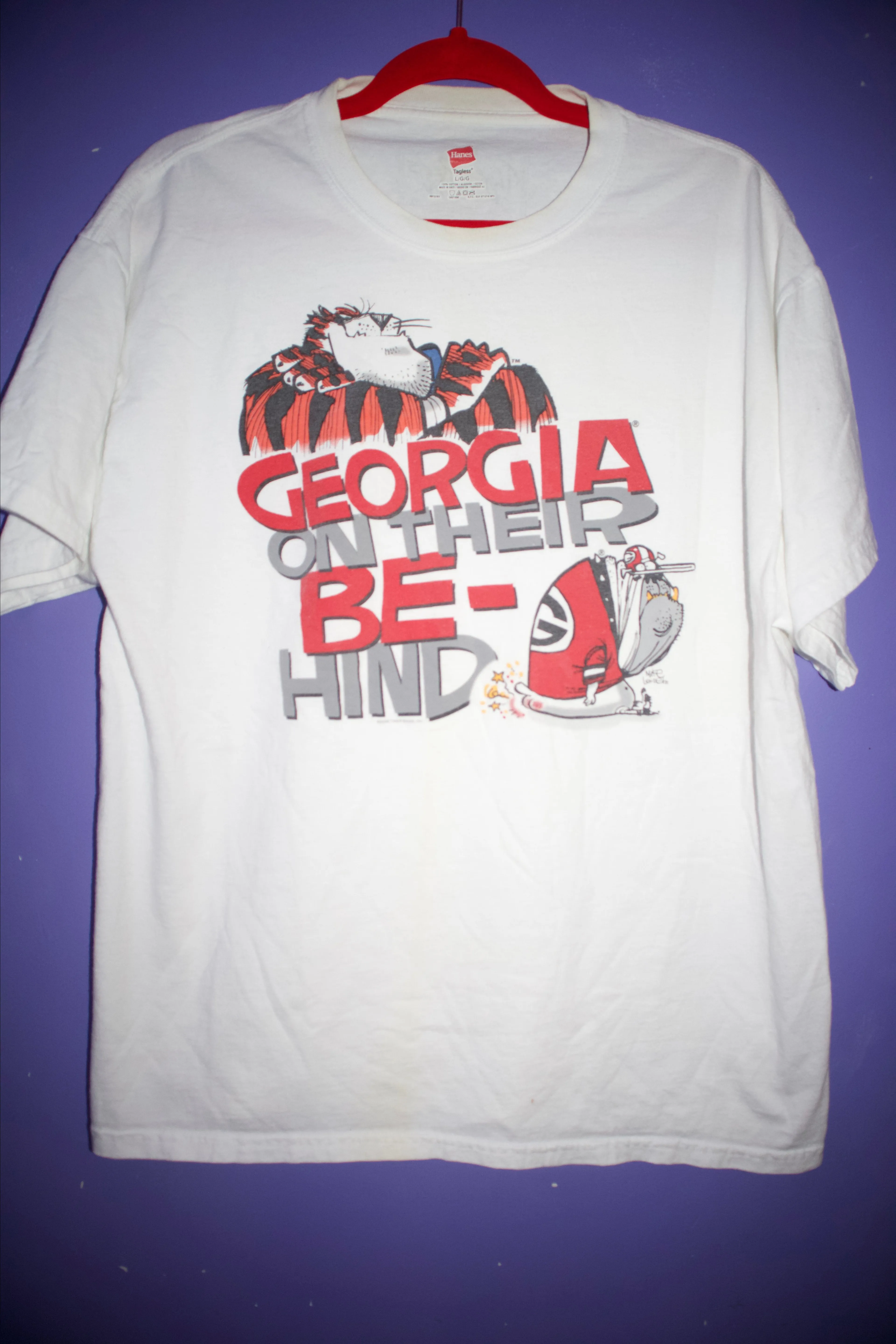 Product image for Auburn VS Georgia Nov 14, 2009 shirt