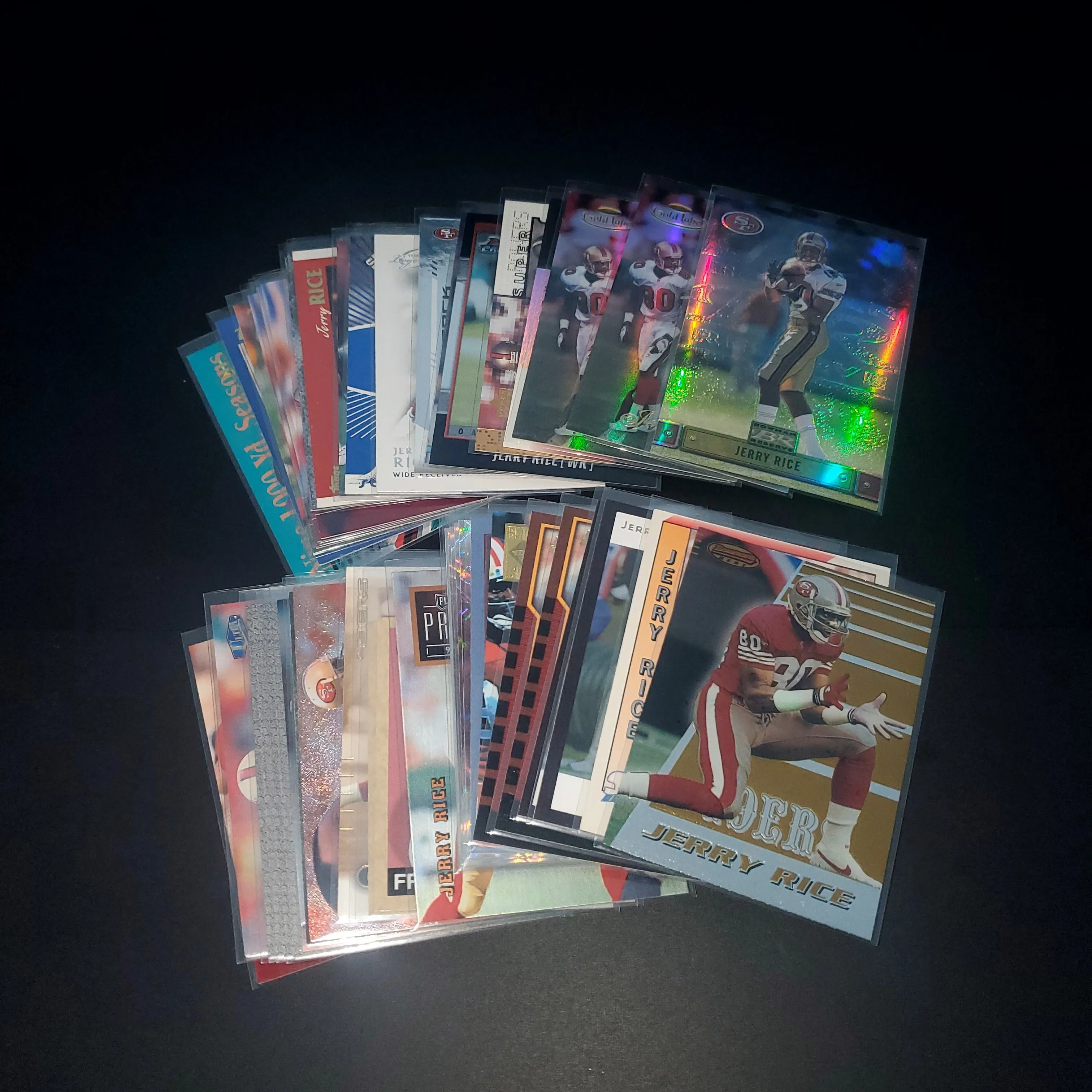 Product image for Jerry Rice Assorted 45 Card Lot