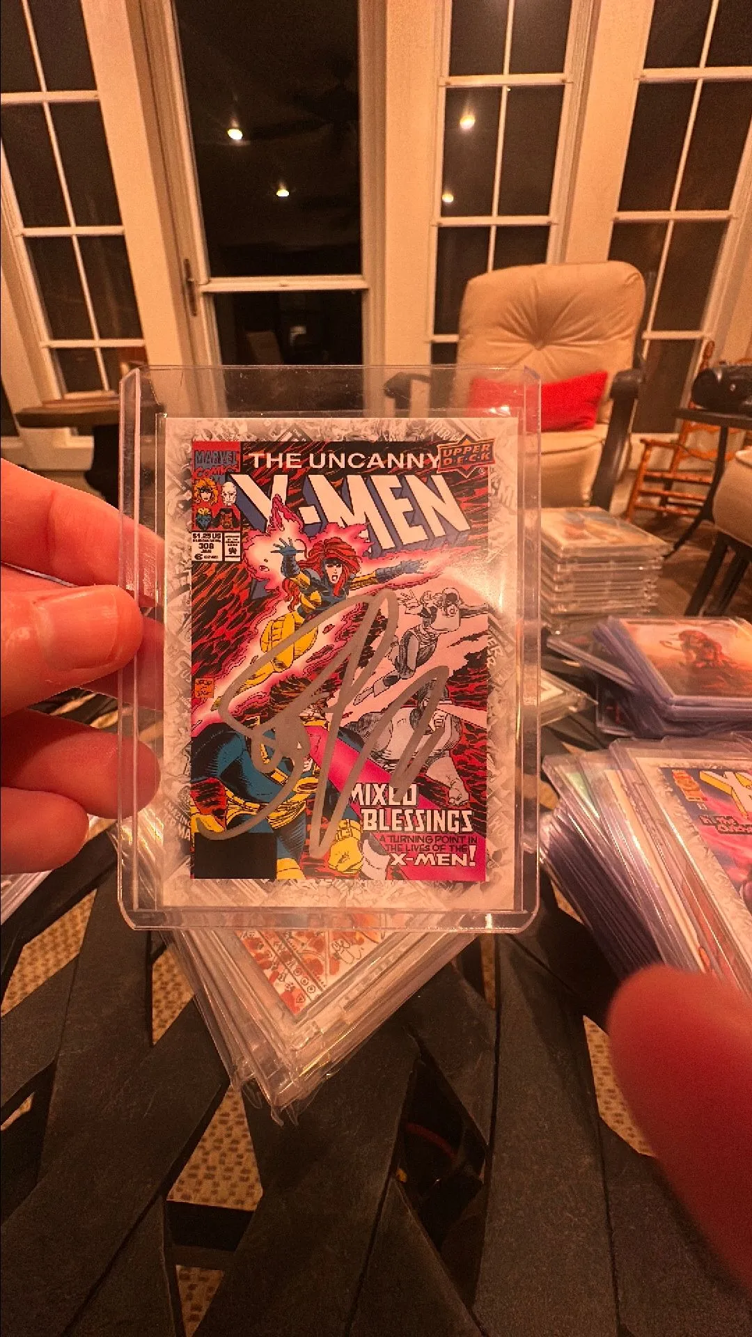 Product image for Jean Grey/ Cyclops Breakthrough Cover Auto