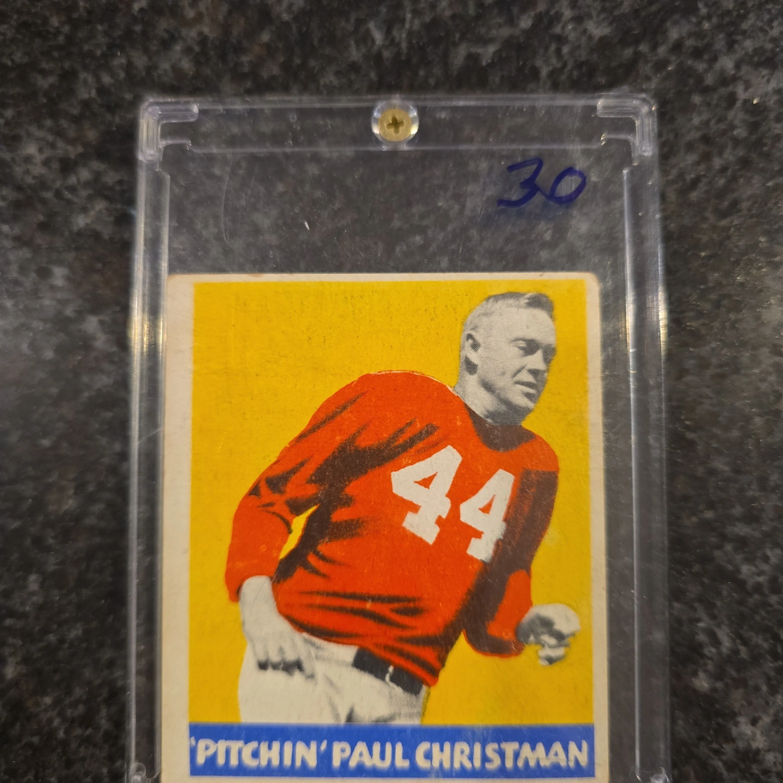 Product image for 1948 Leaf Football #21 Paul Christman Chicago Cardinals 