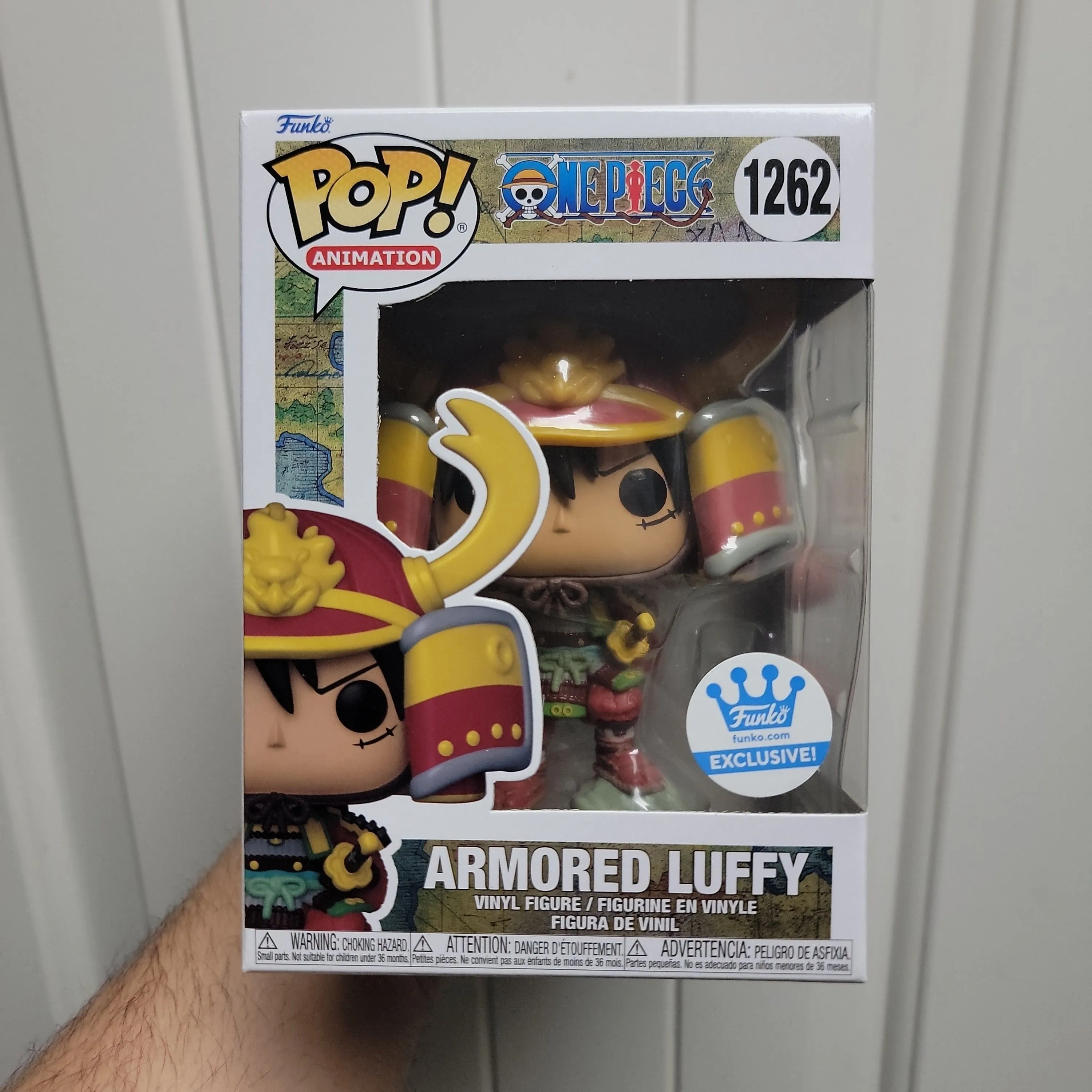 Product image for Armored Luffy (One Piece) funko shop exclusive