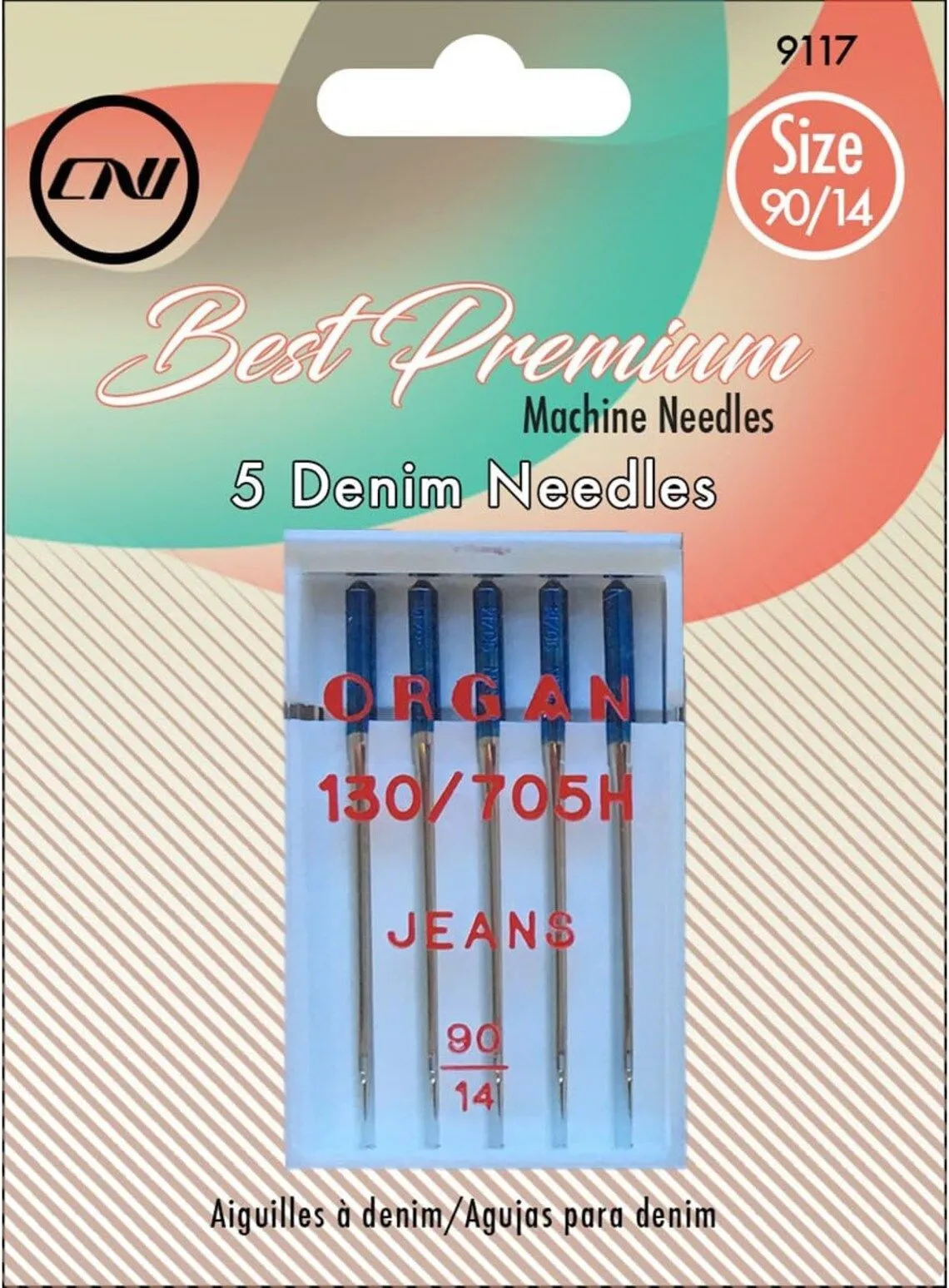 Product image for Clover Organ Best Premium Machine Needles Size 90/14