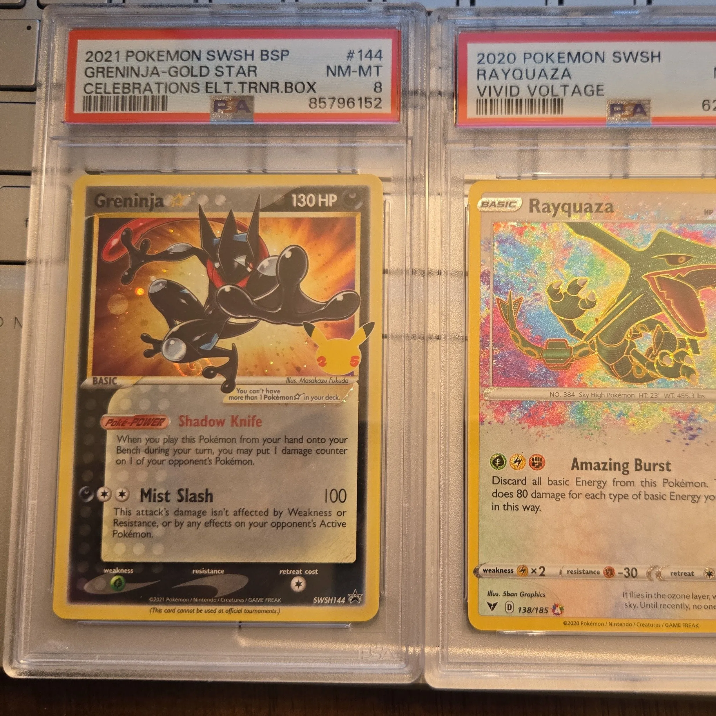 2021 Pokemon Swsh Black Star Promo Greninja-Gold Star Celebrations  Elt.Trnr.Box PSA NM-MT 8  Whatnot: Shop, Sell, Connect