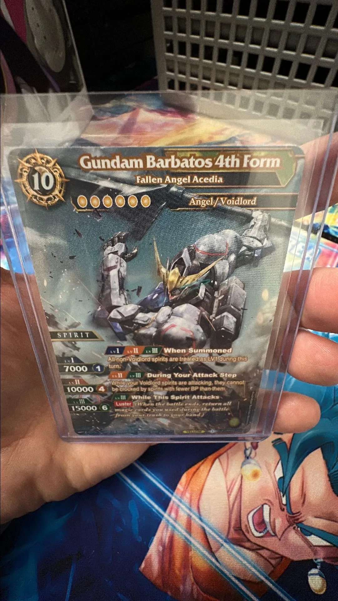Product image for Battle Spirts Gundam Barbatos 4th Form- Fallen Angel Acedia