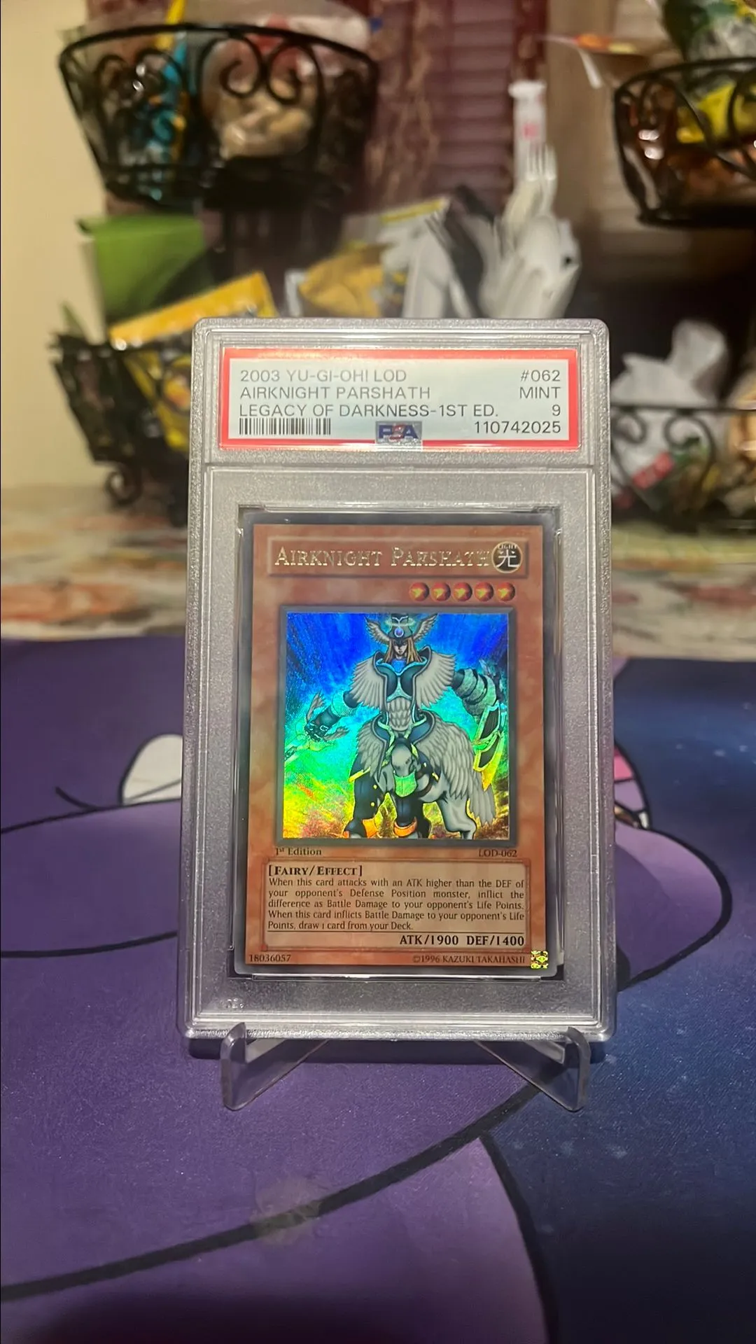 2003 Airknight Parshath LOD-062 1st Edition PSA 9 MINT  Whatnot: Shop,  Sell, Connect