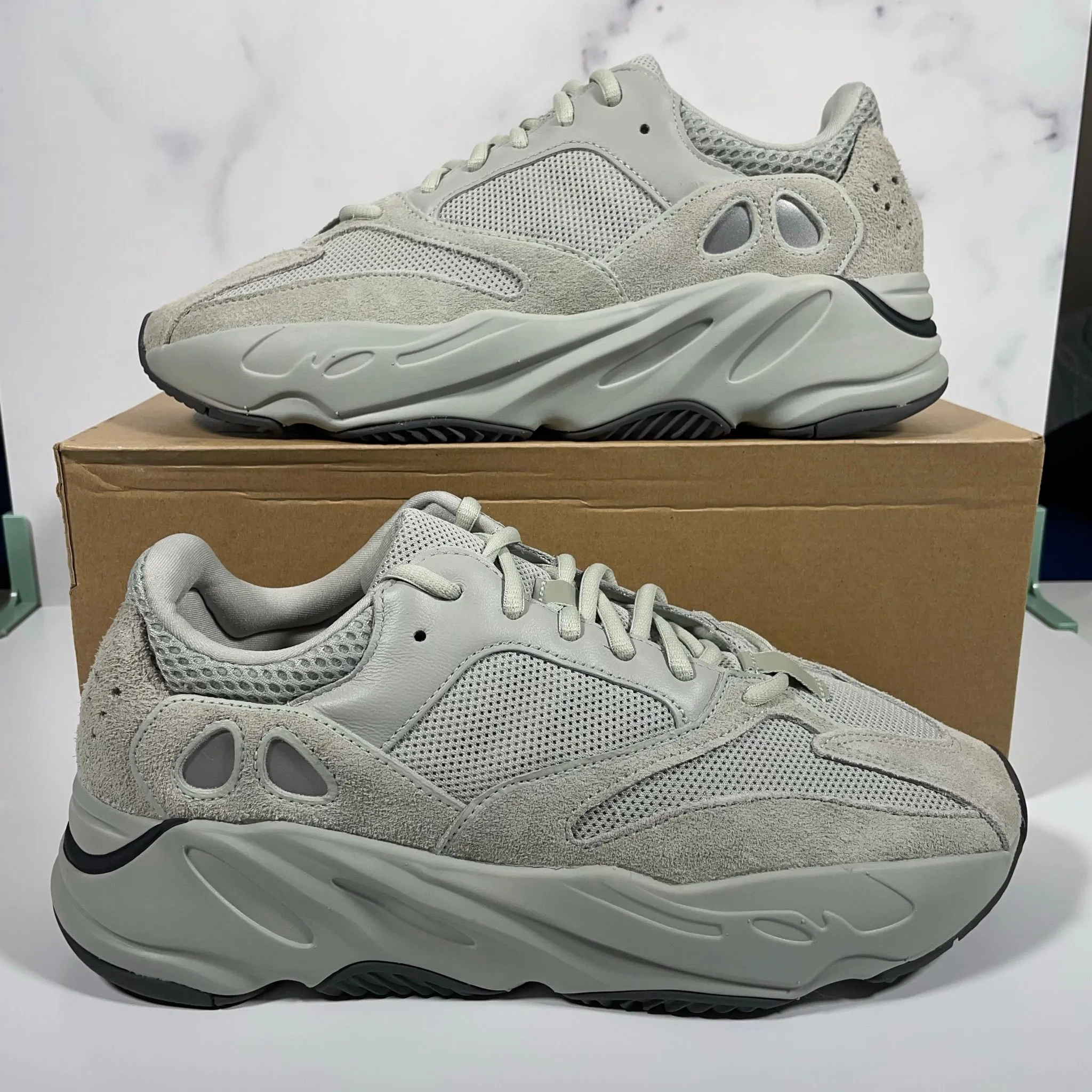 adidas gazelle silver green womens Adidas Yeezy 700 V3 'Fade Salt'  DTLR