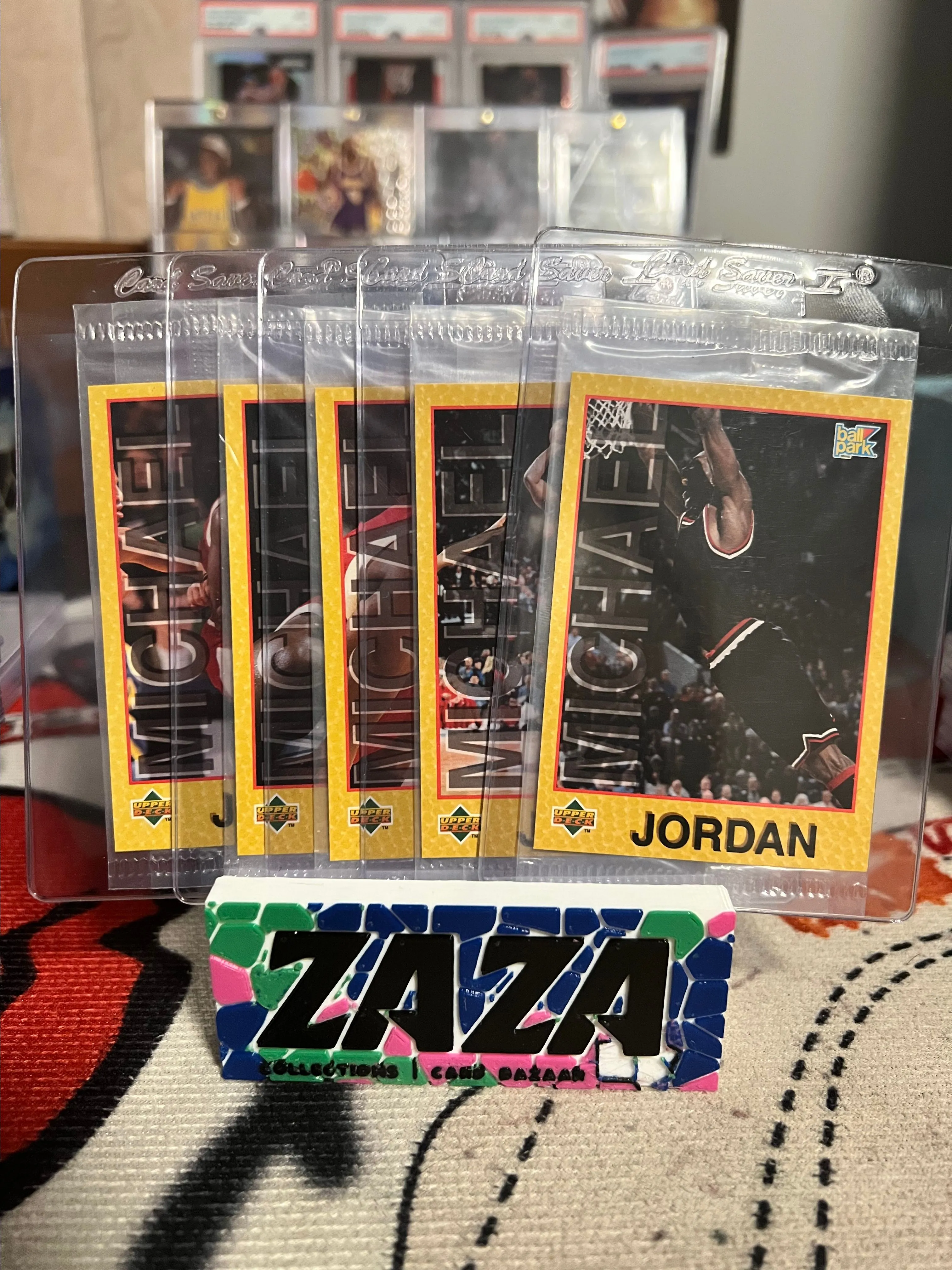 Product image for 1996 Upper Deck Hygrade Ball Park Michael Jordan Sealed Complete Set of 5 cards