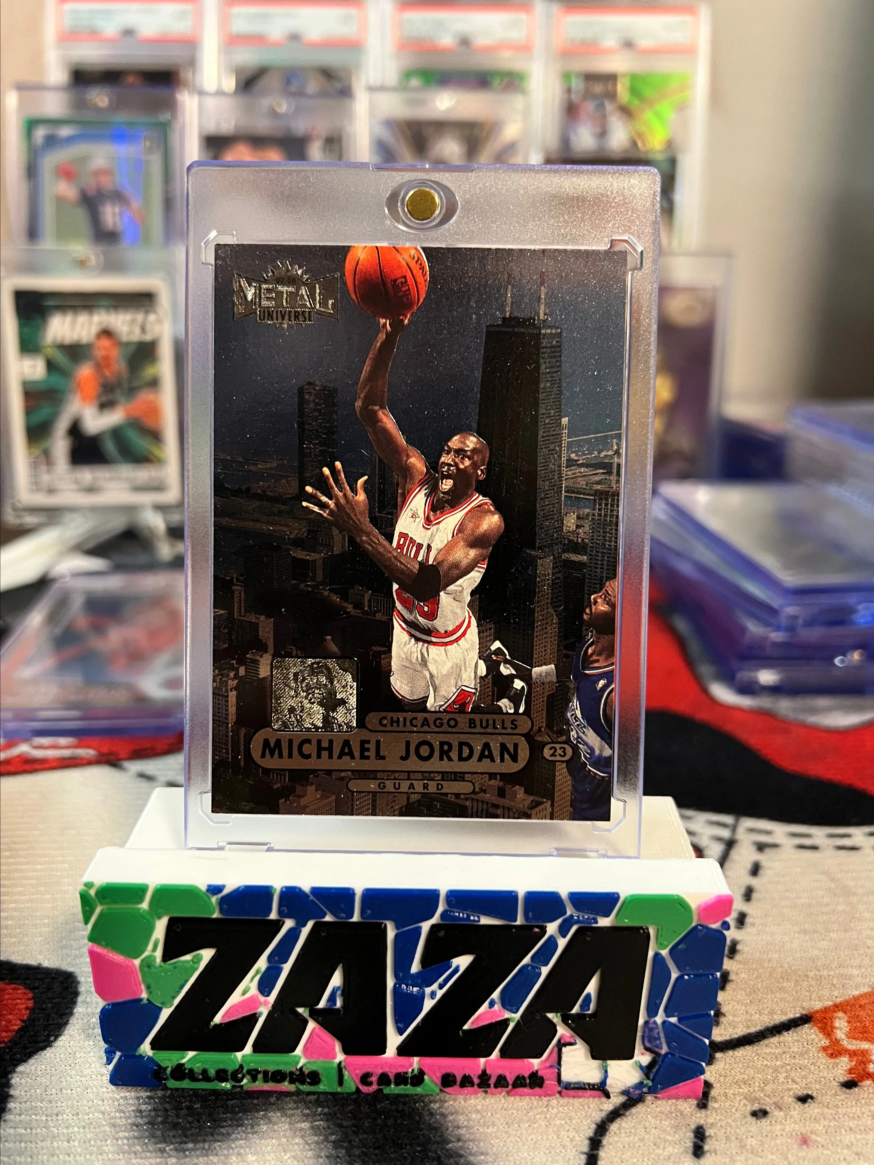 Product image for 1997-98 METAL UNIVERSE CHAMPIONSHIP MICHAEL JORDAN CARD #23